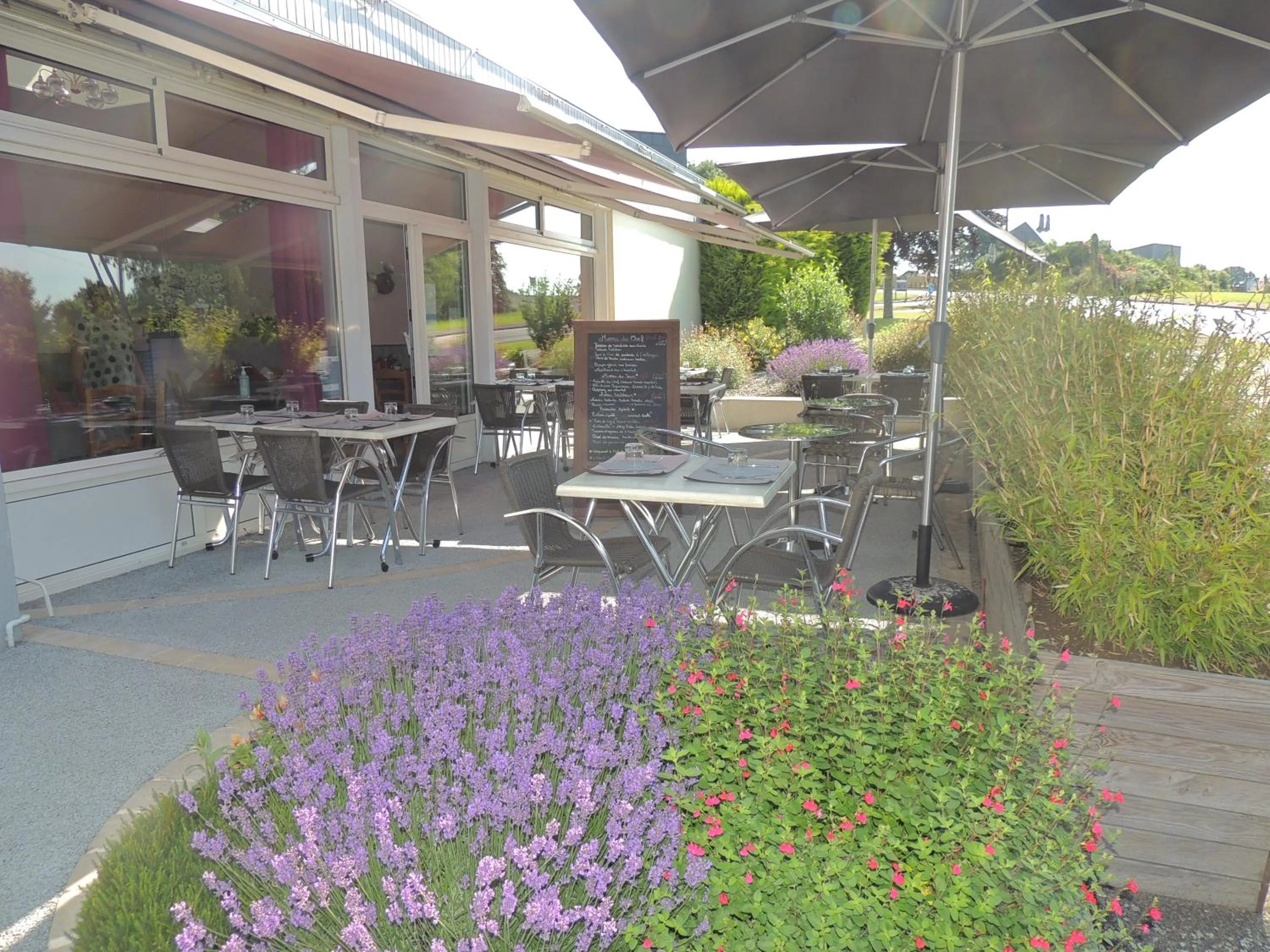 Patio in Le Gue de Genes