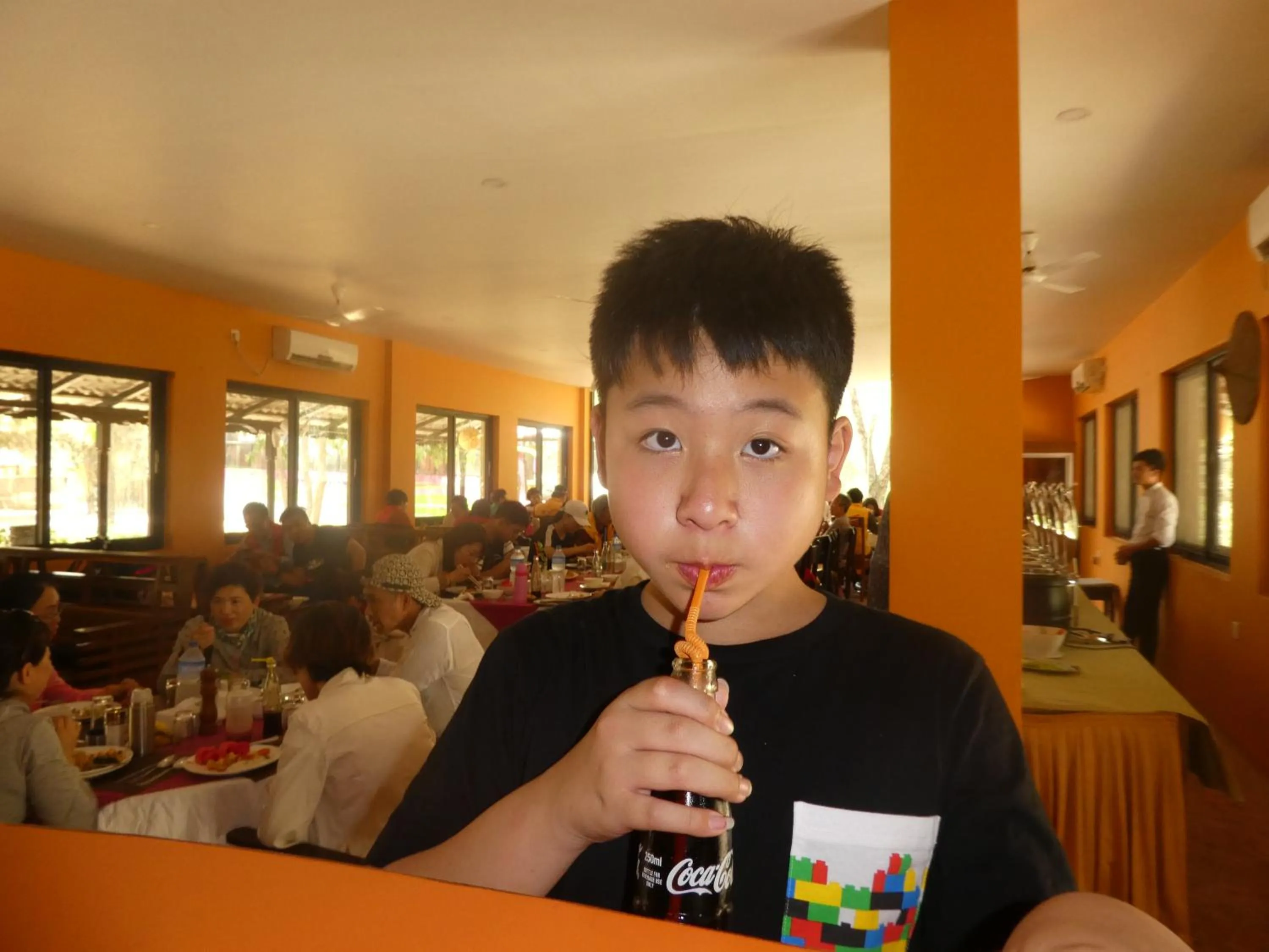 group of guests in Lumbini Buddha Garden Resort