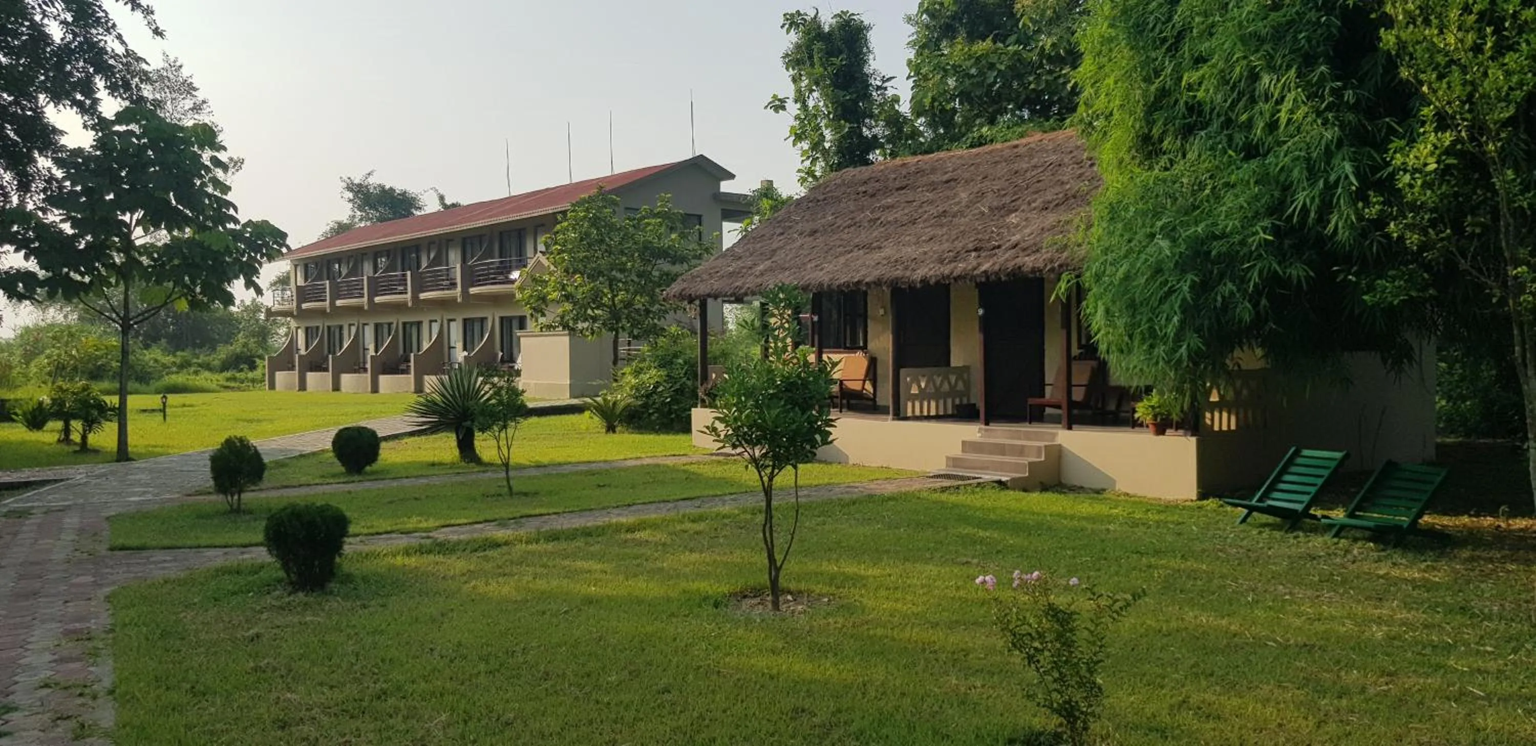 Property building in Lumbini Buddha Garden Resort