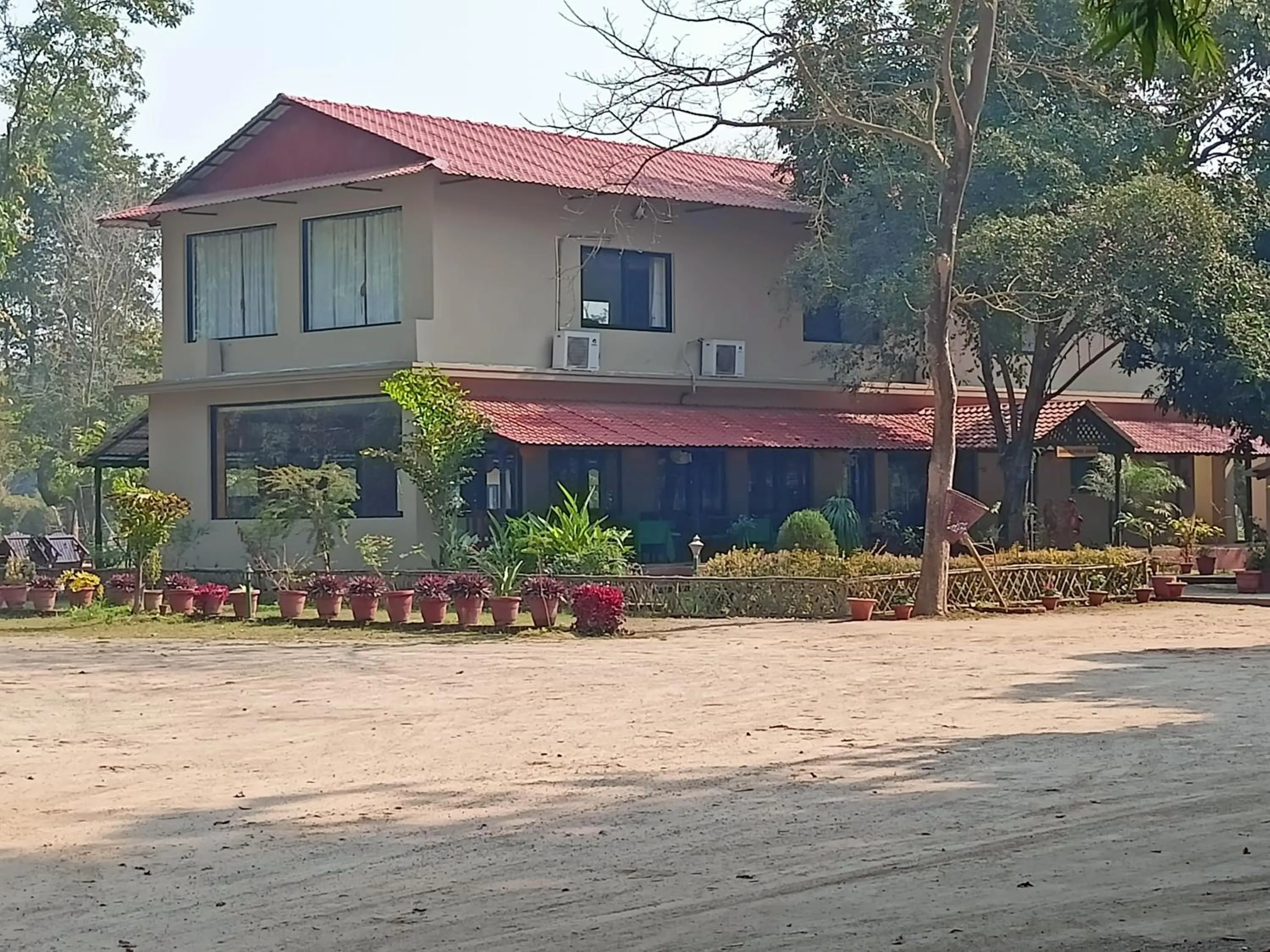 Property building in Lumbini Buddha Garden Resort