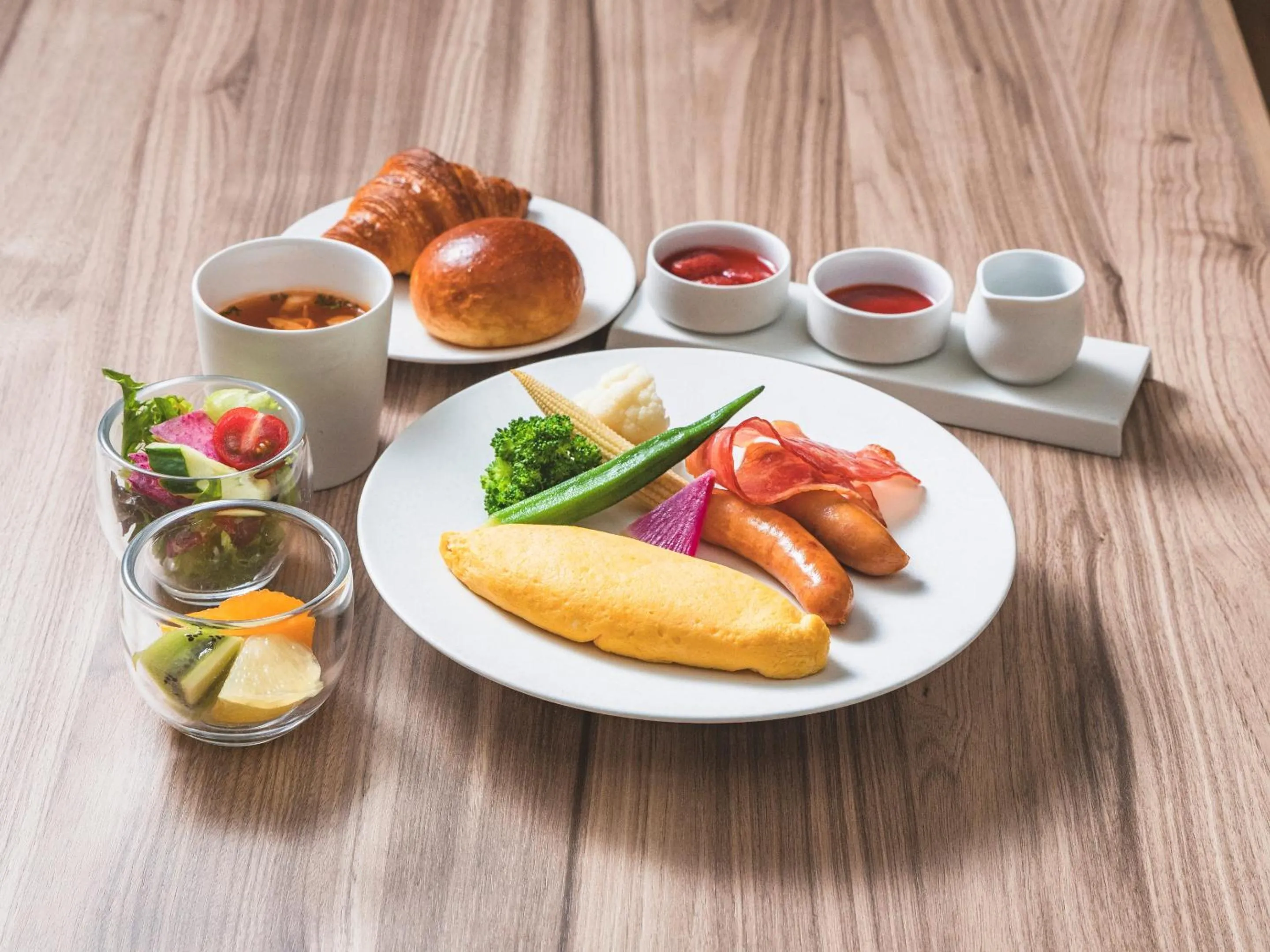 Breakfast in Hotel Rilassare Tokyo