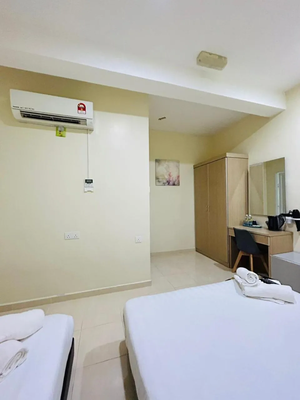 Bed in Noor Hotel Kangar
