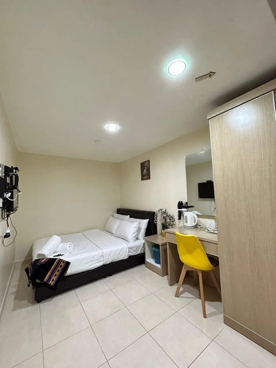 Bed in Noor Hotel Kangar