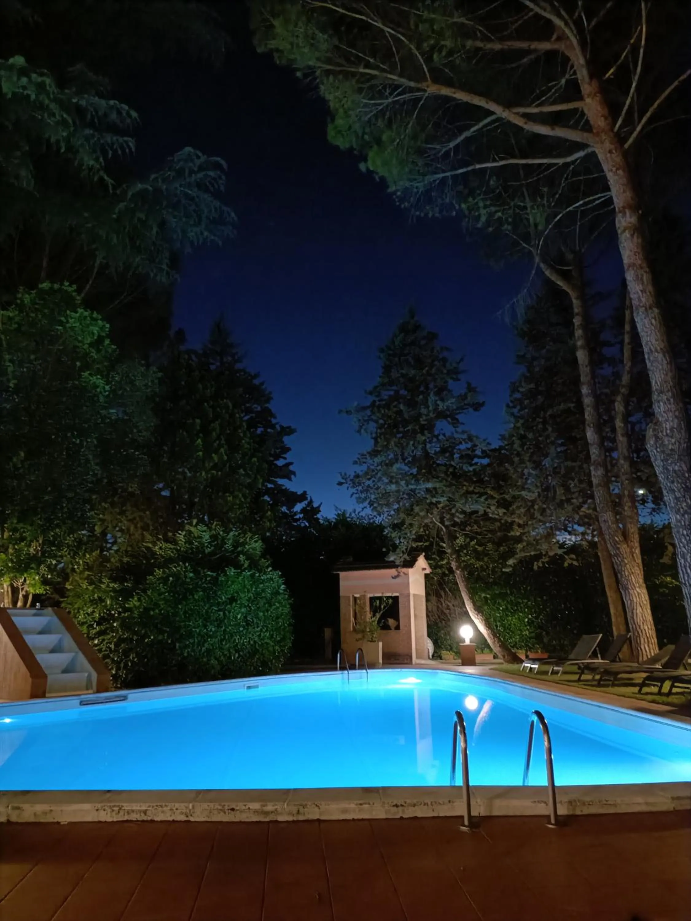 Pool view in Hotel Park Ge.Al.