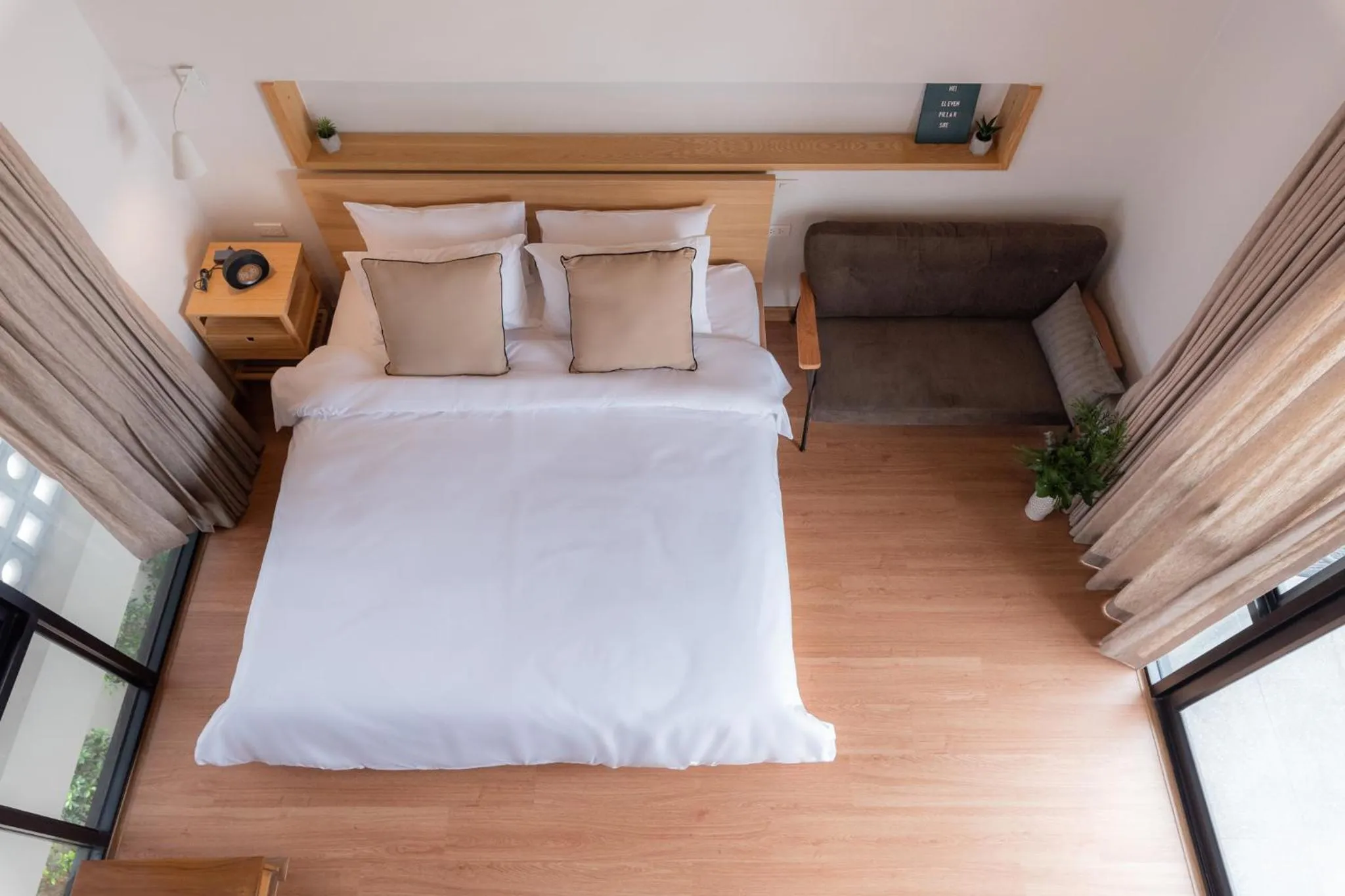 Bed in Eleven Pillar Site Chiangmai