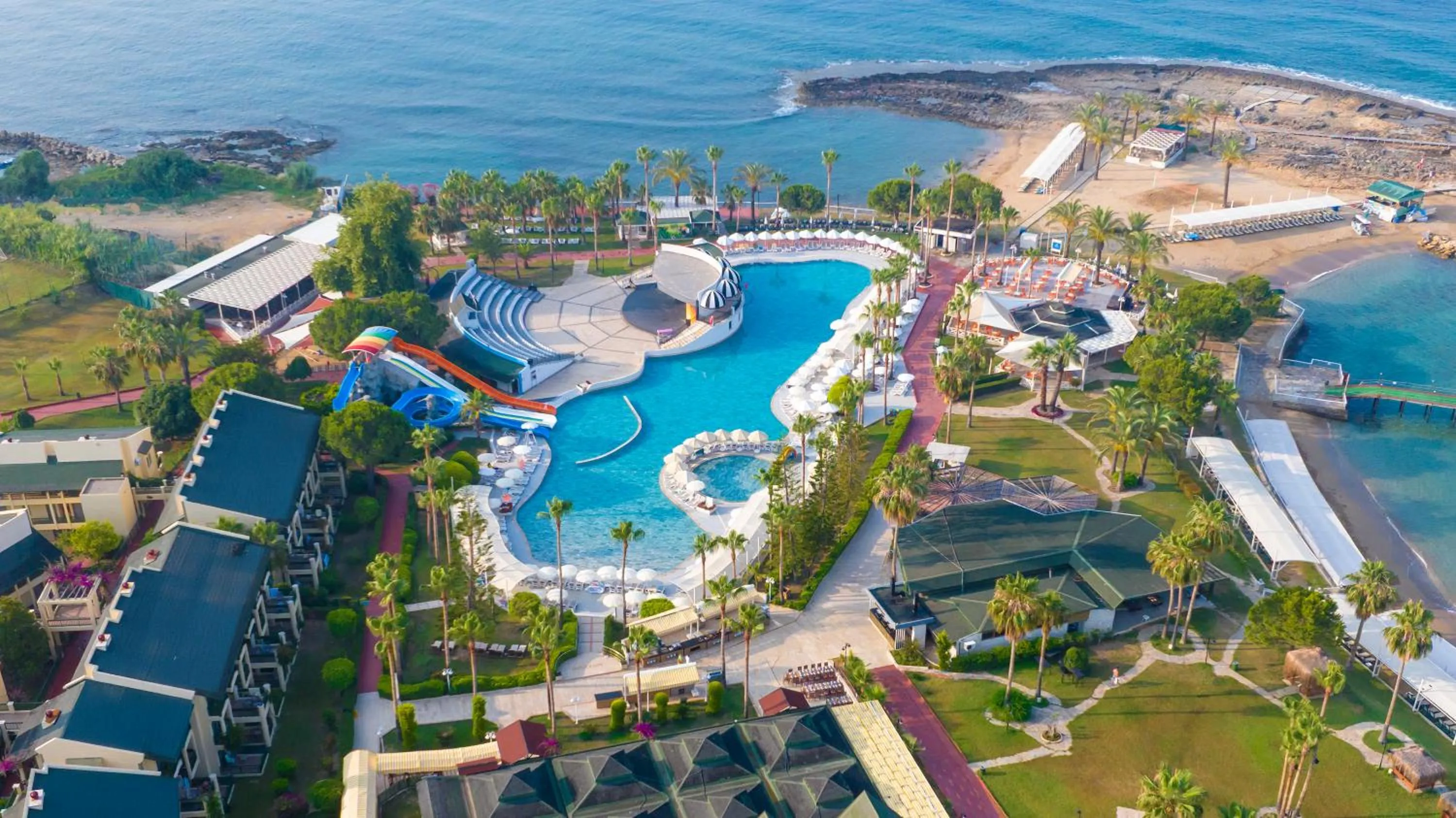 Bird's eye view in Oz Hotels Incekum Beach