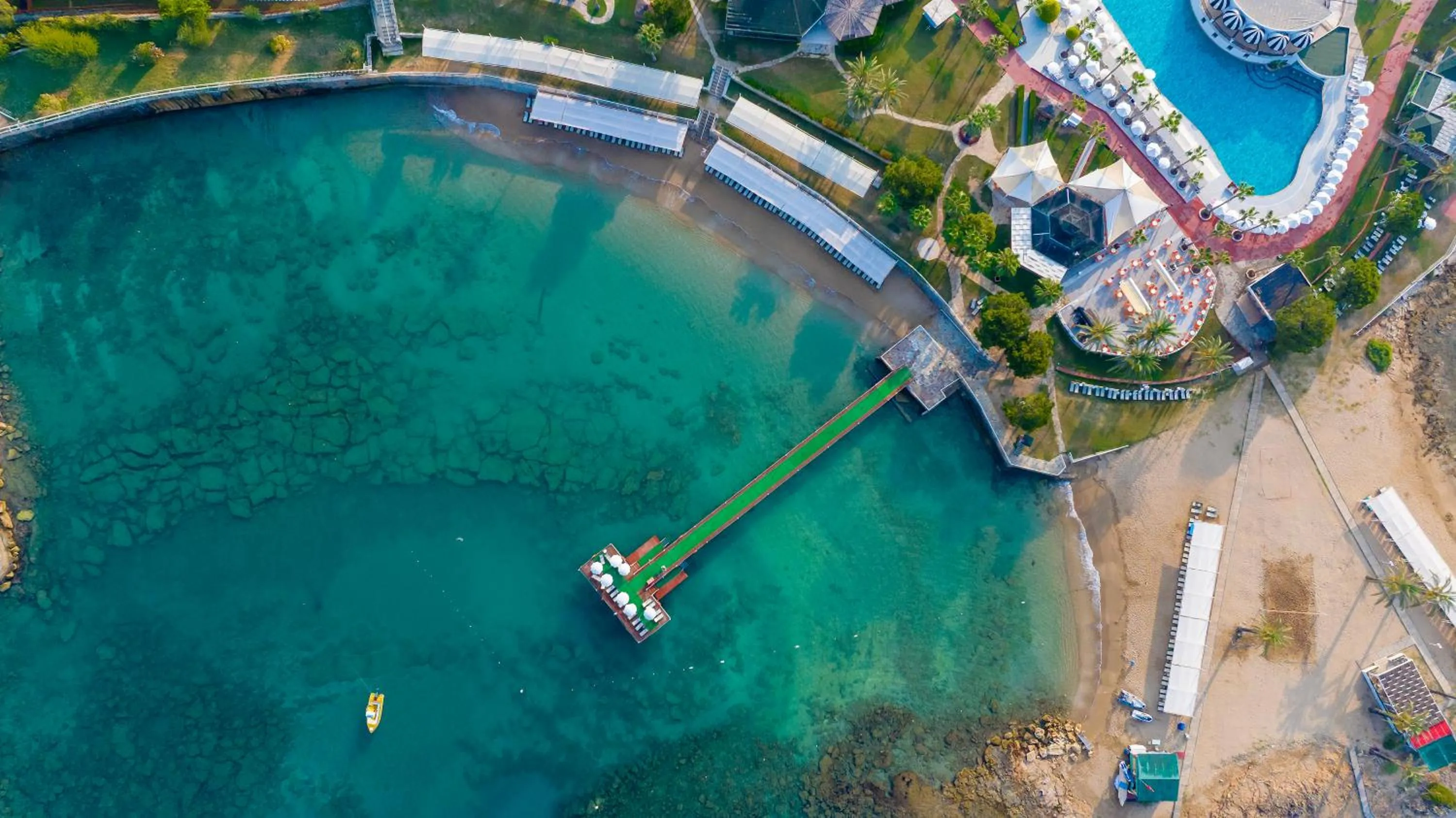 Bird's eye view in Oz Hotels Incekum Beach