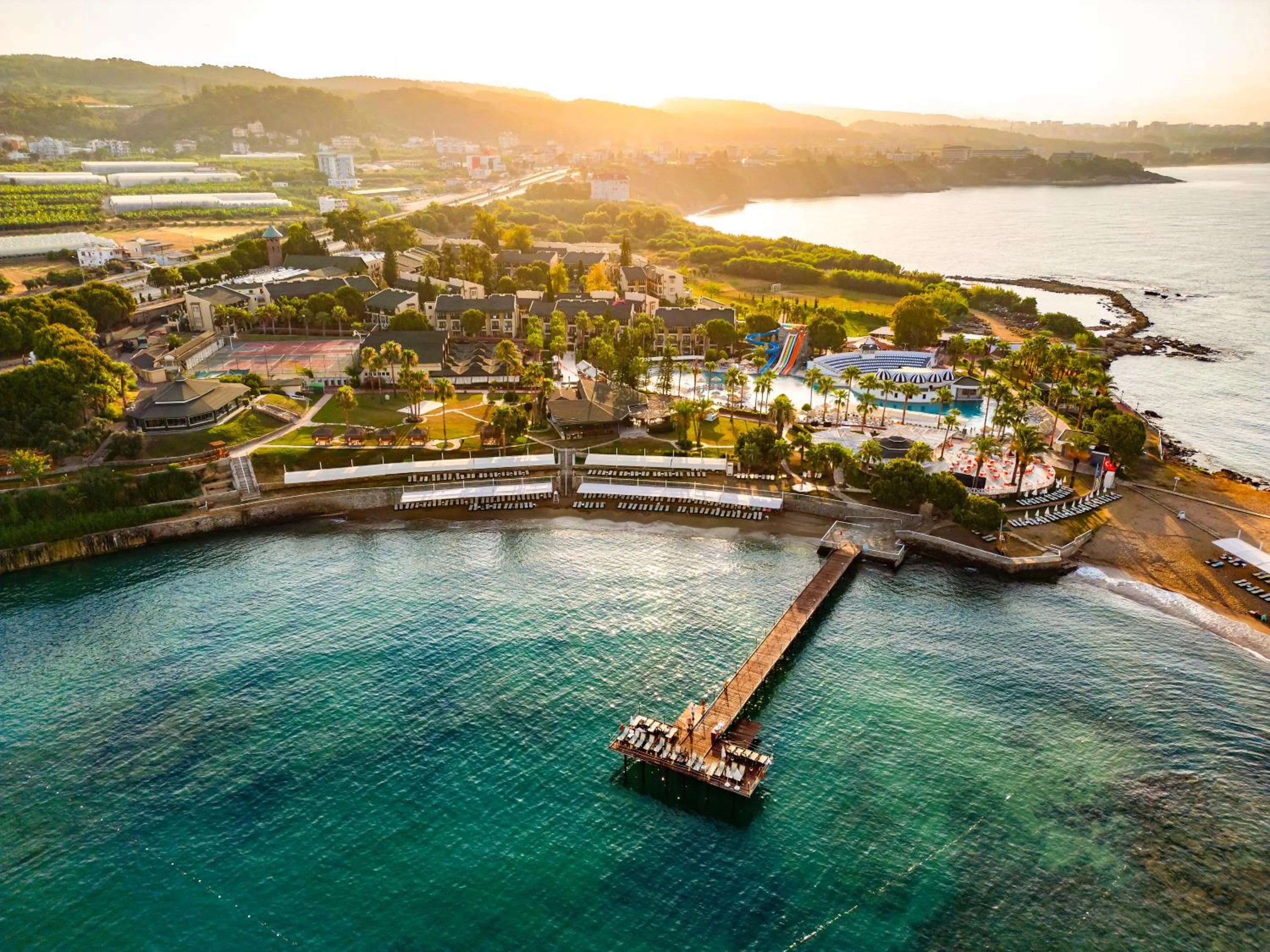 Bird's eye view in Oz Hotels Incekum Beach
