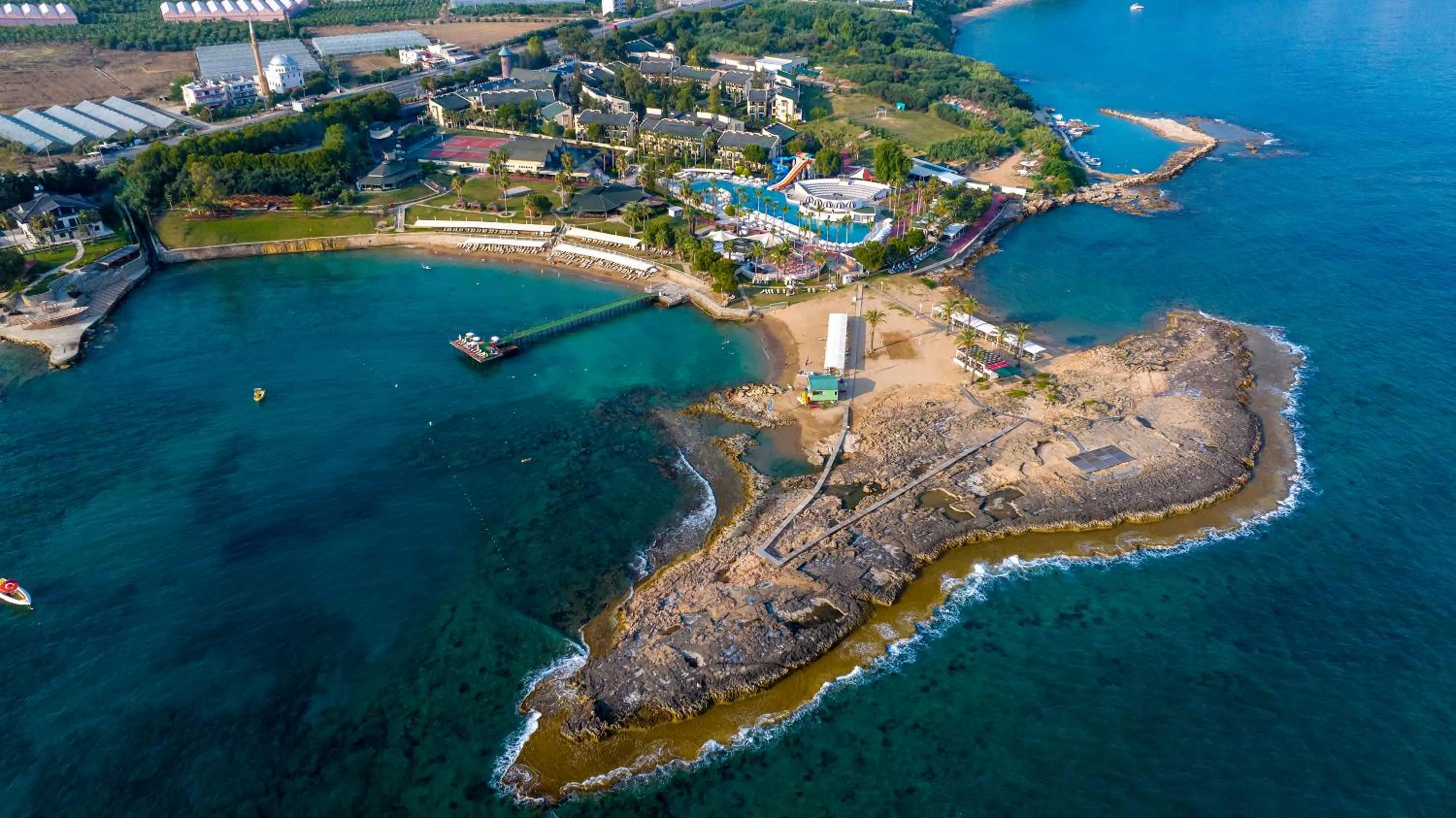 Bird's eye view in Oz Hotels Incekum Beach