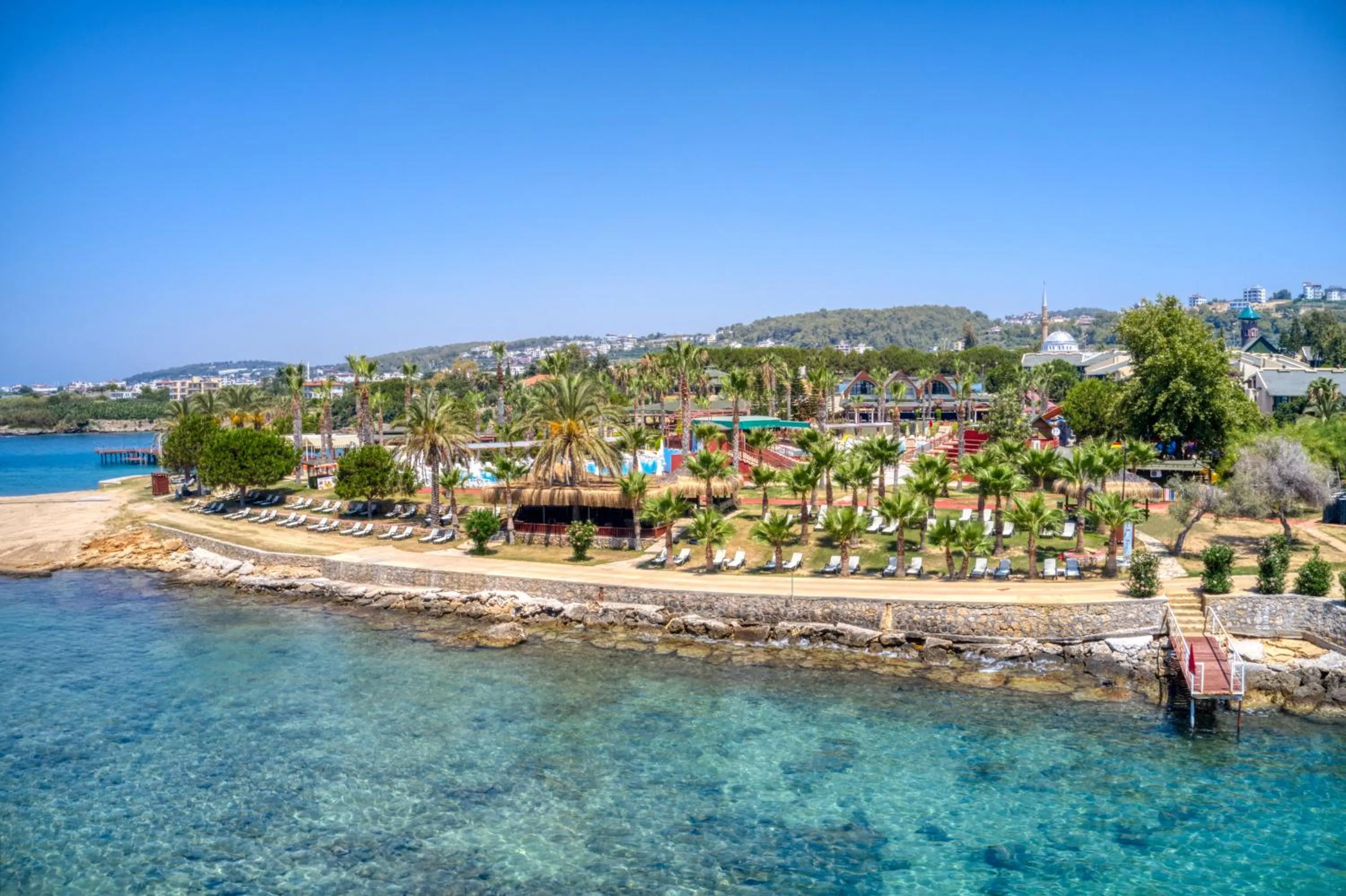 Beach in Oz Hotels Incekum Beach
