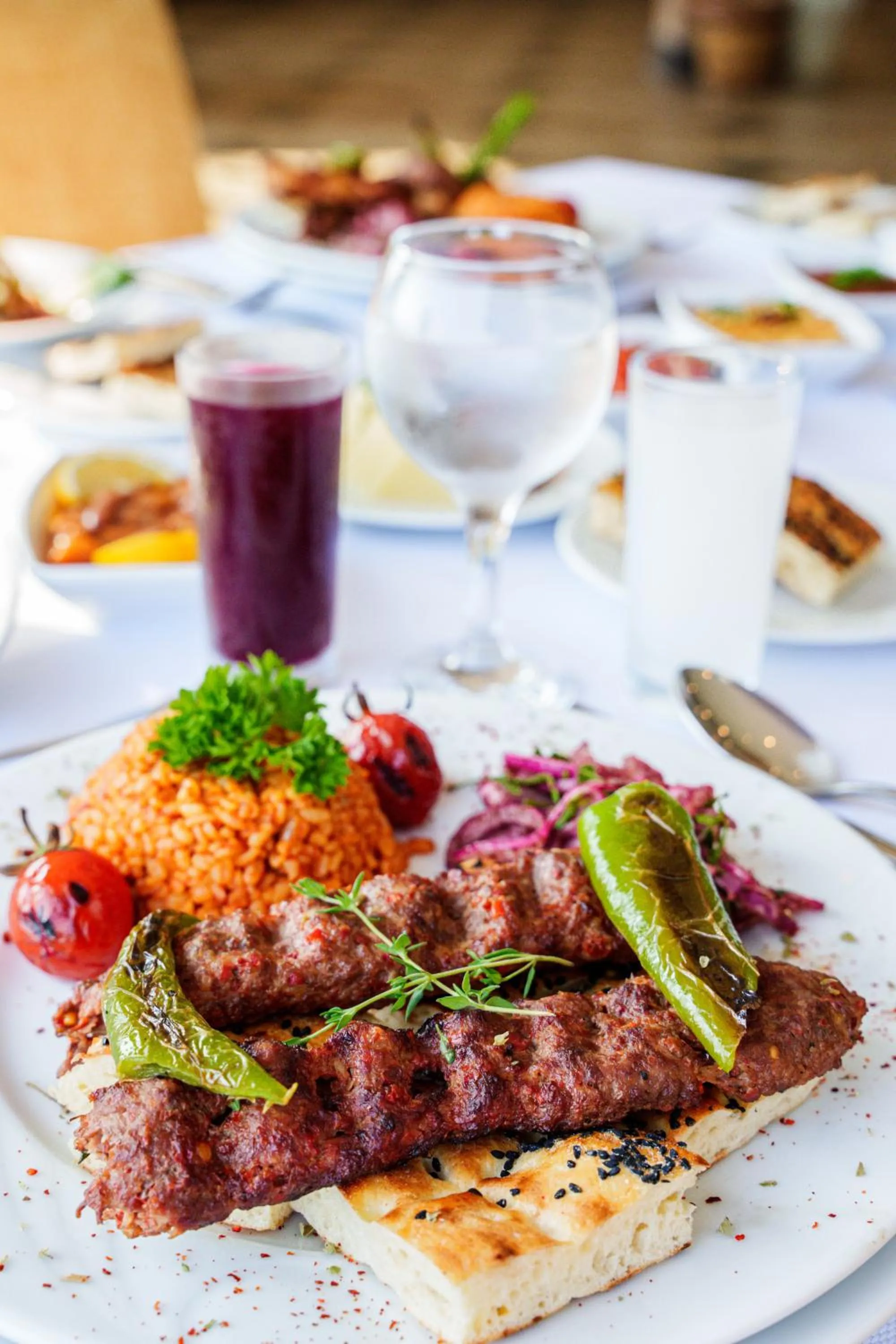 Food and drinks in Oz Hotels Incekum Beach