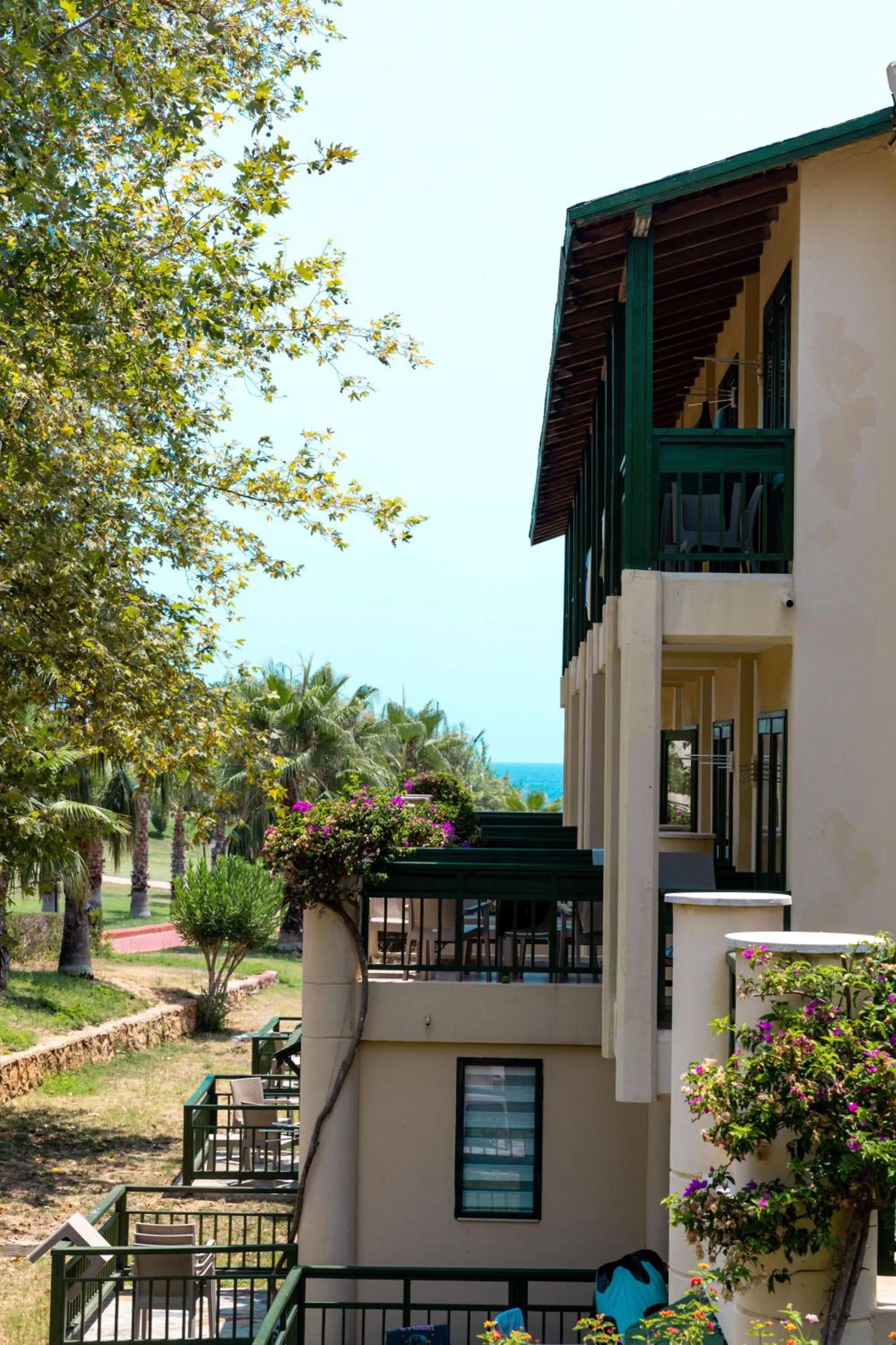 Garden view in Oz Hotels Incekum Beach