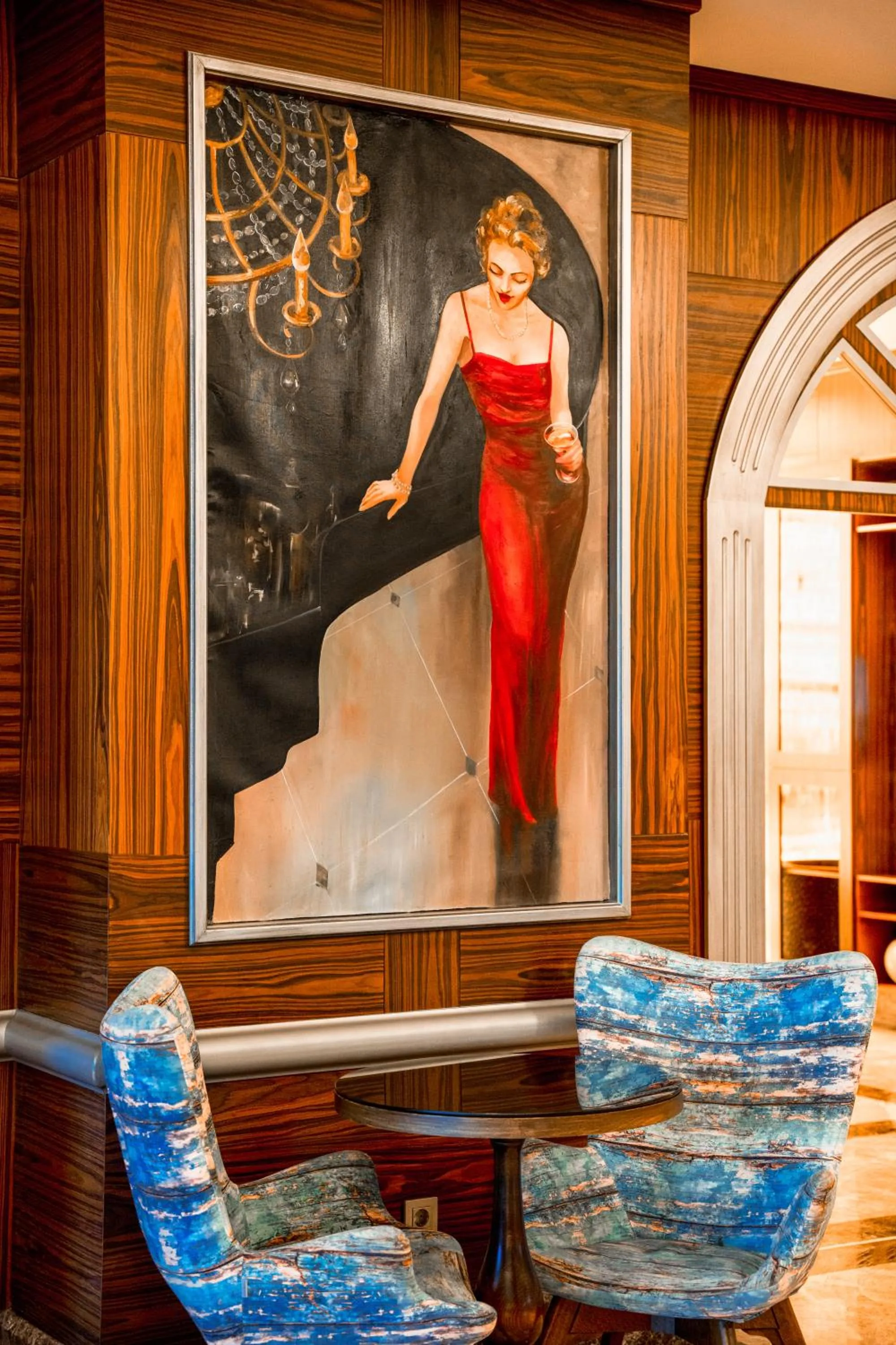 Decorative detail in Oz Hotels Sui