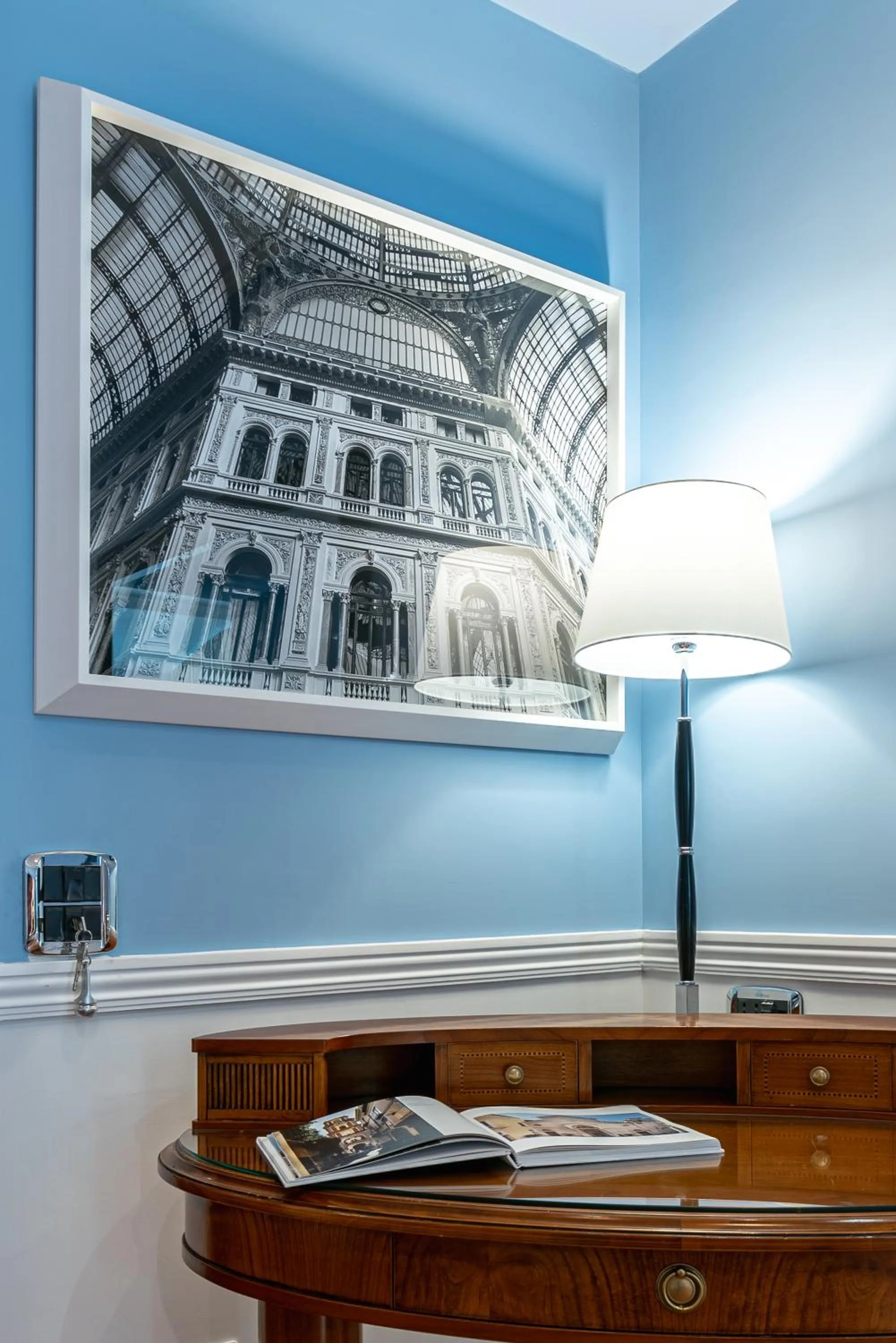 Decorative detail in Palazzo Turchini