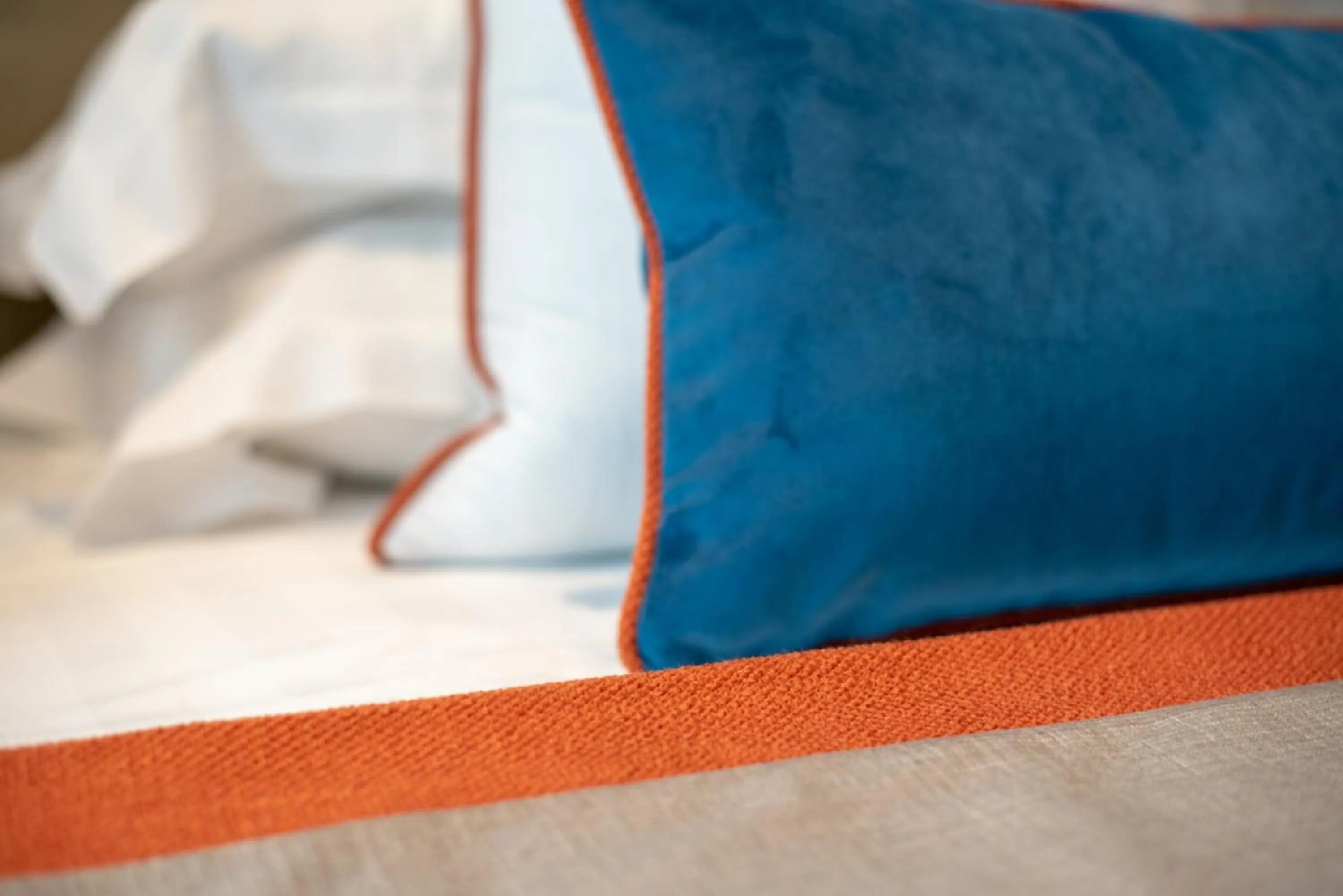 Decorative detail, Bed in Palazzo Turchini