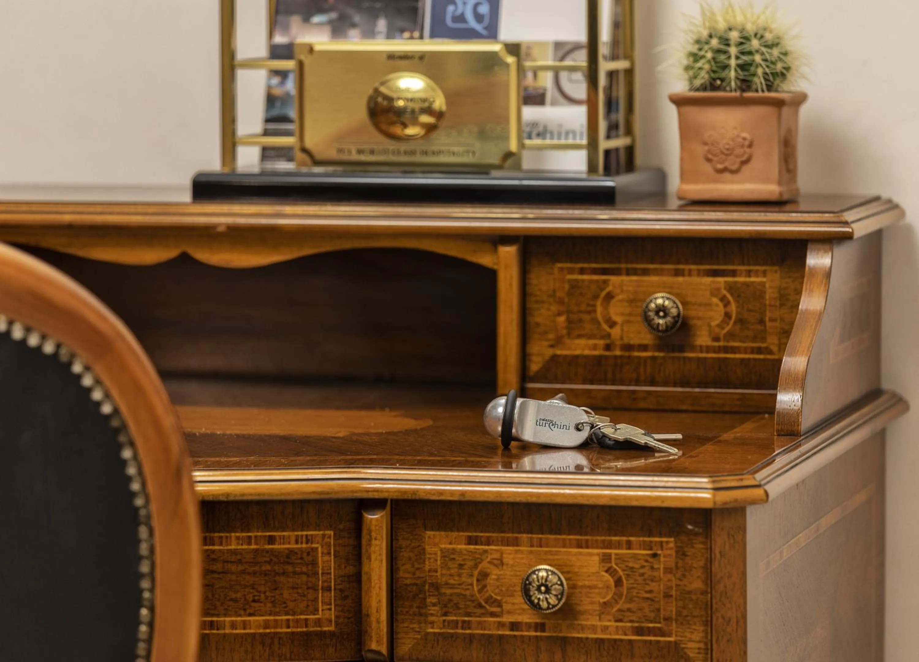 Communal lounge/ TV room in Palazzo Turchini
