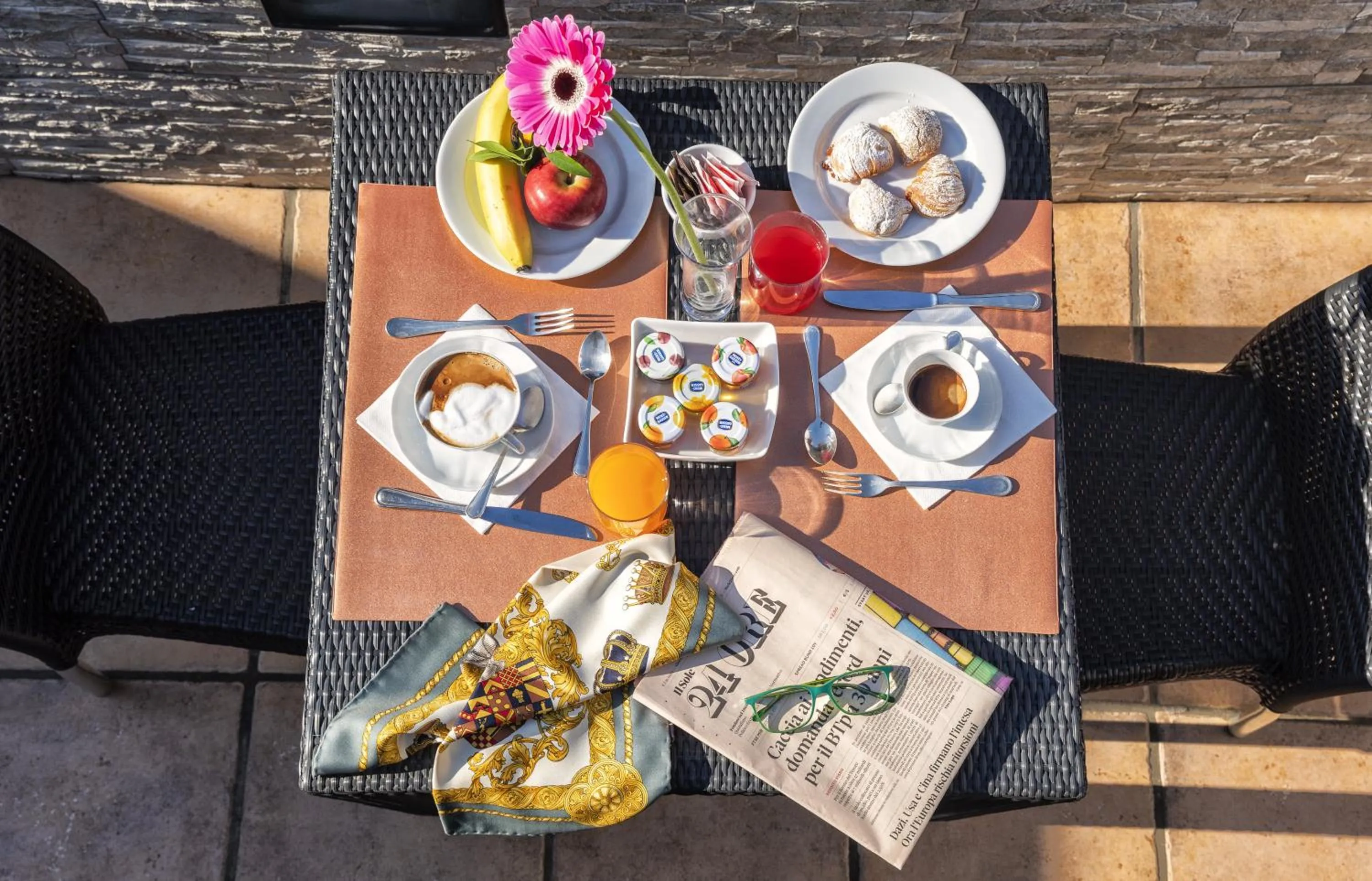 Food in Palazzo Turchini