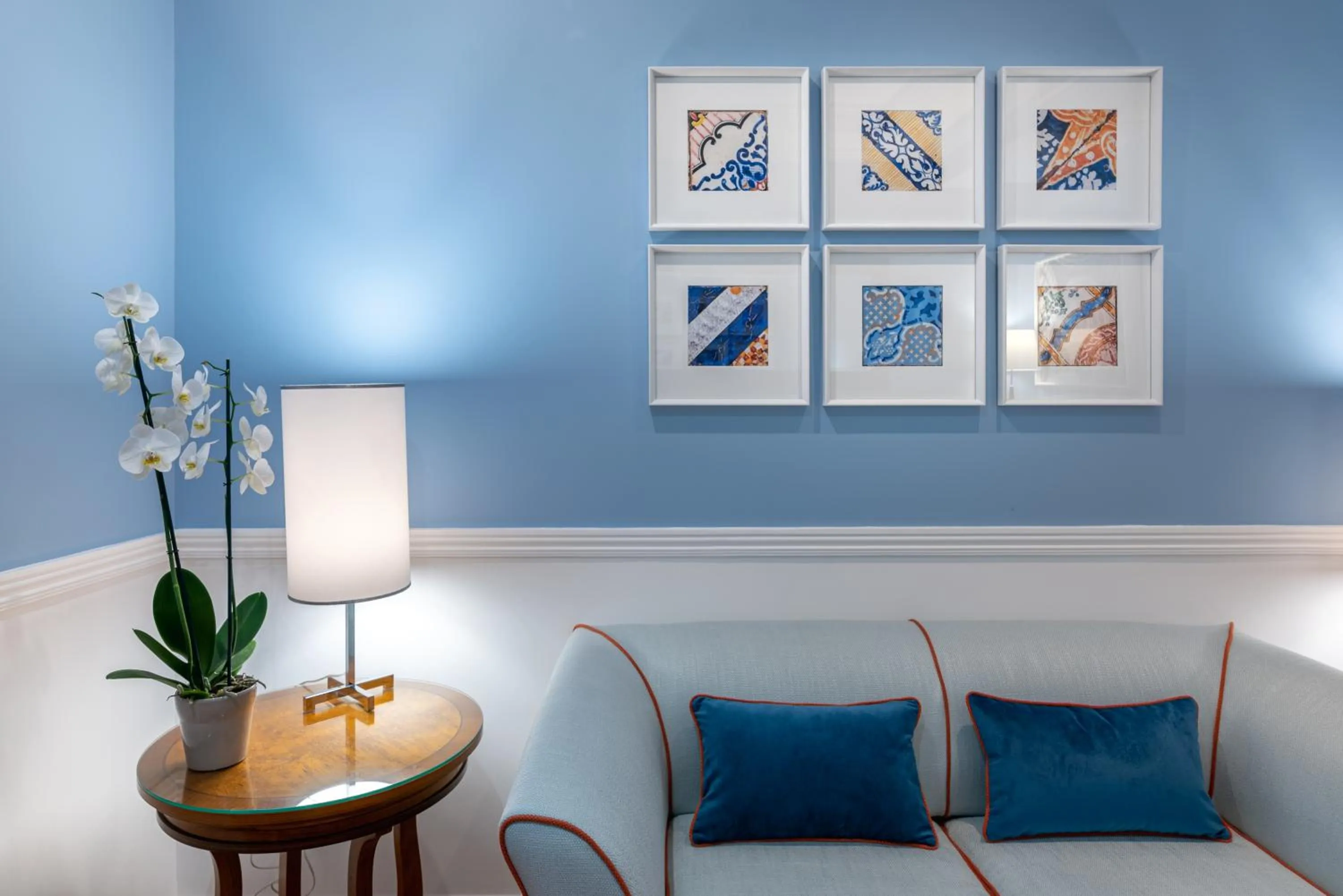 Living room in Palazzo Turchini