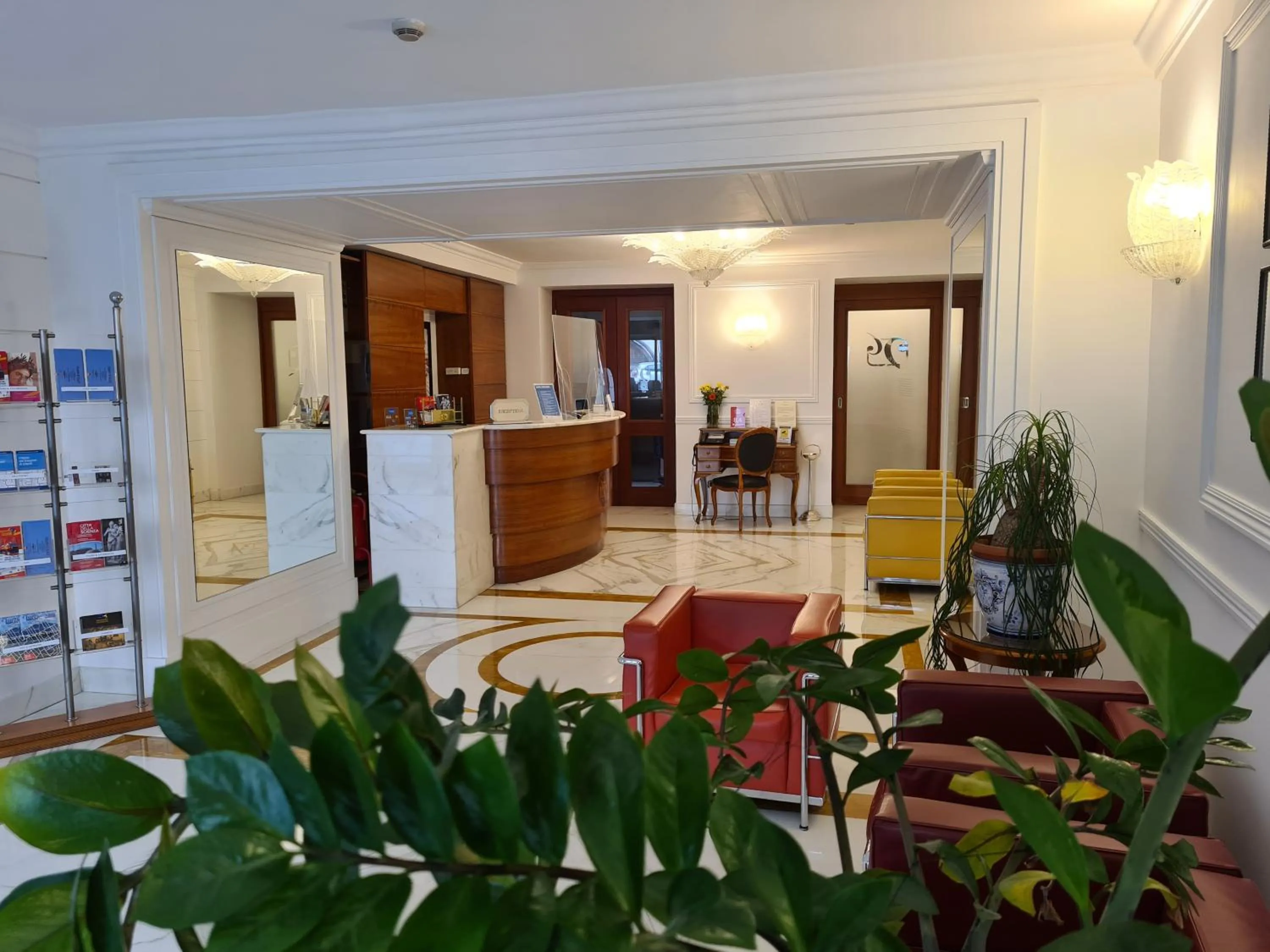 Lobby or reception in Palazzo Turchini