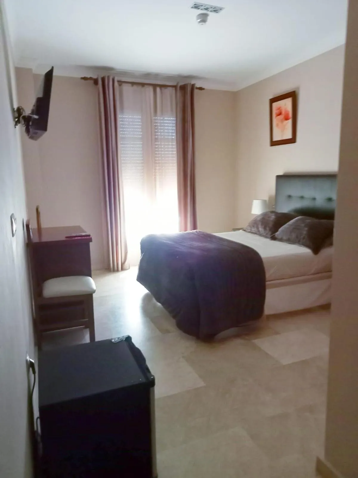 Bed in Hotel Sol Sanlúcar