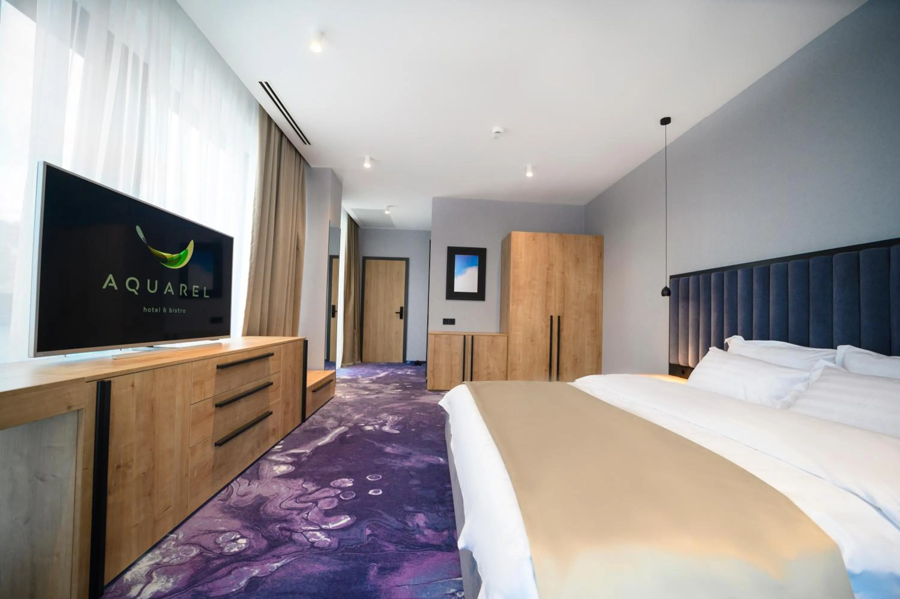 Bed in Hotel Boutique Aquarel