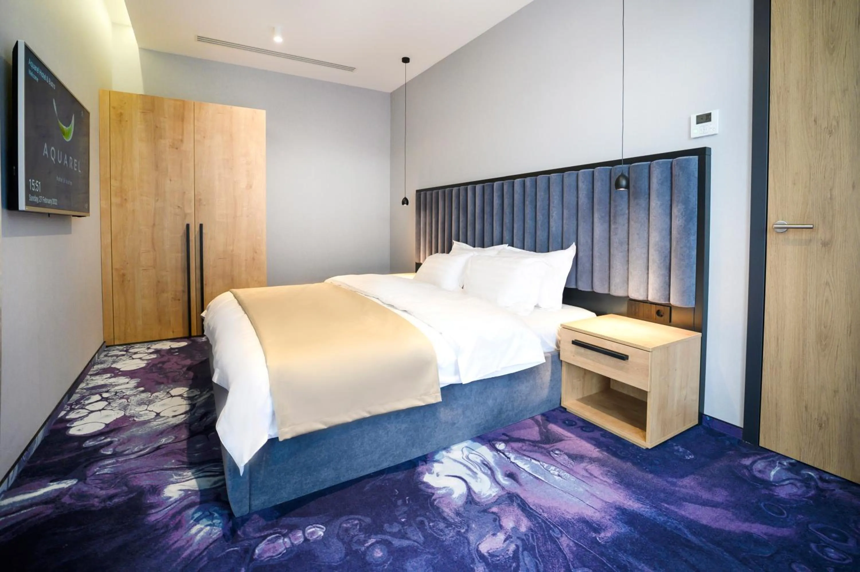 Bed in Hotel Boutique Aquarel