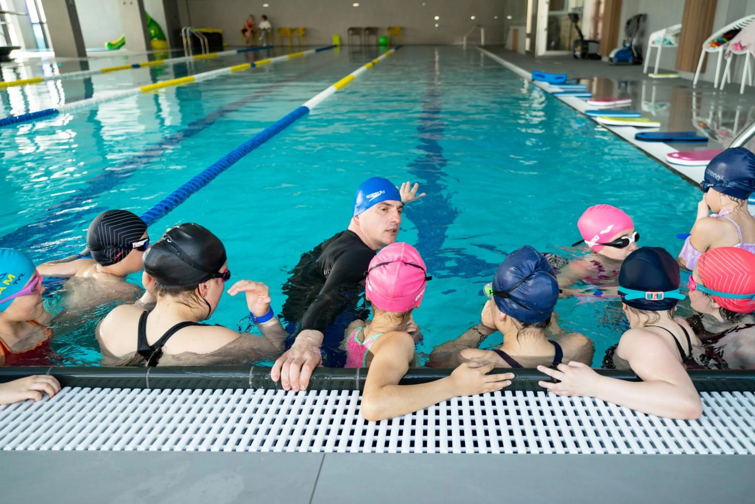 Swimming pool in Hotel Boutique Aquarel