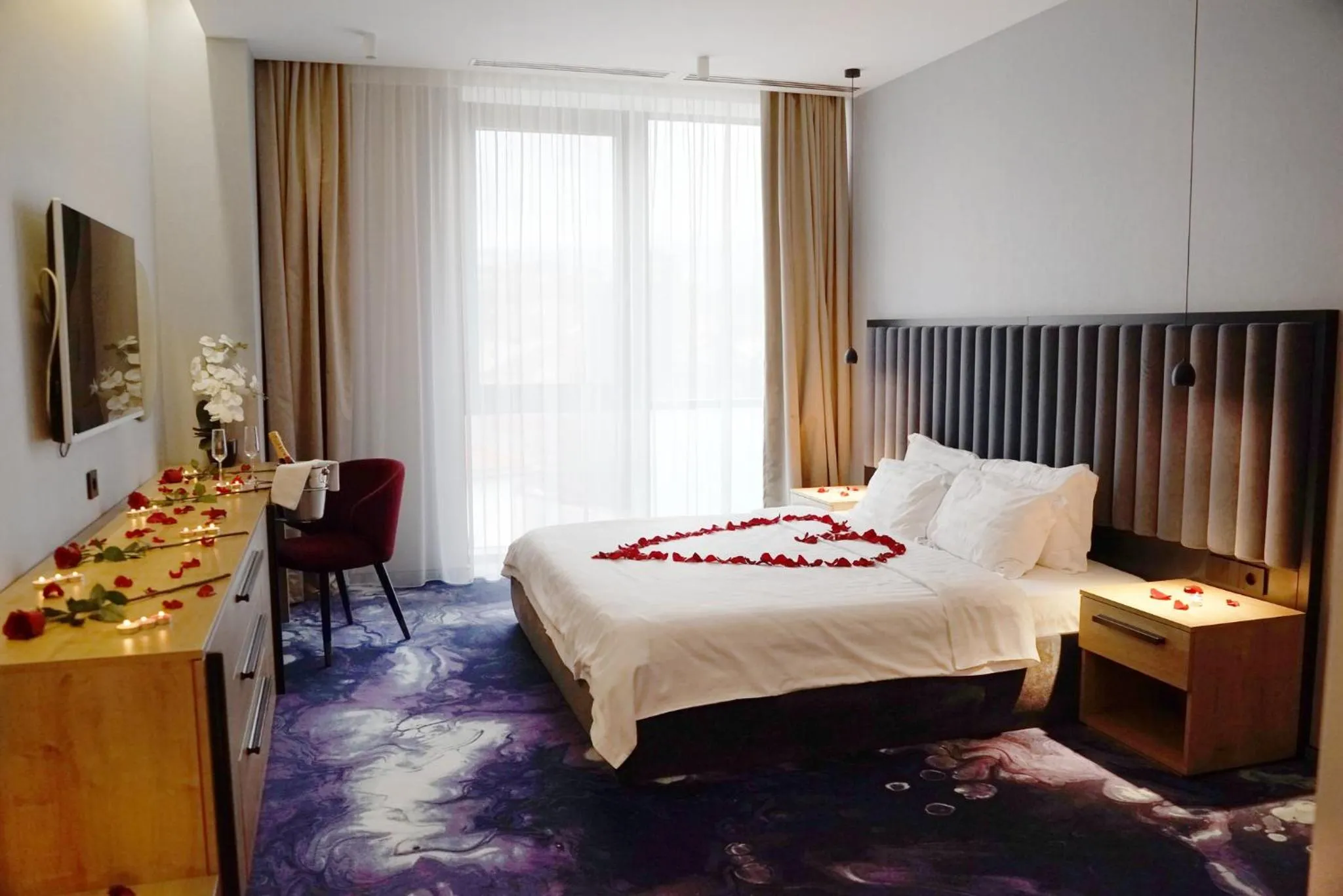 Photo of the whole room, Bed in Hotel Boutique Aquarel