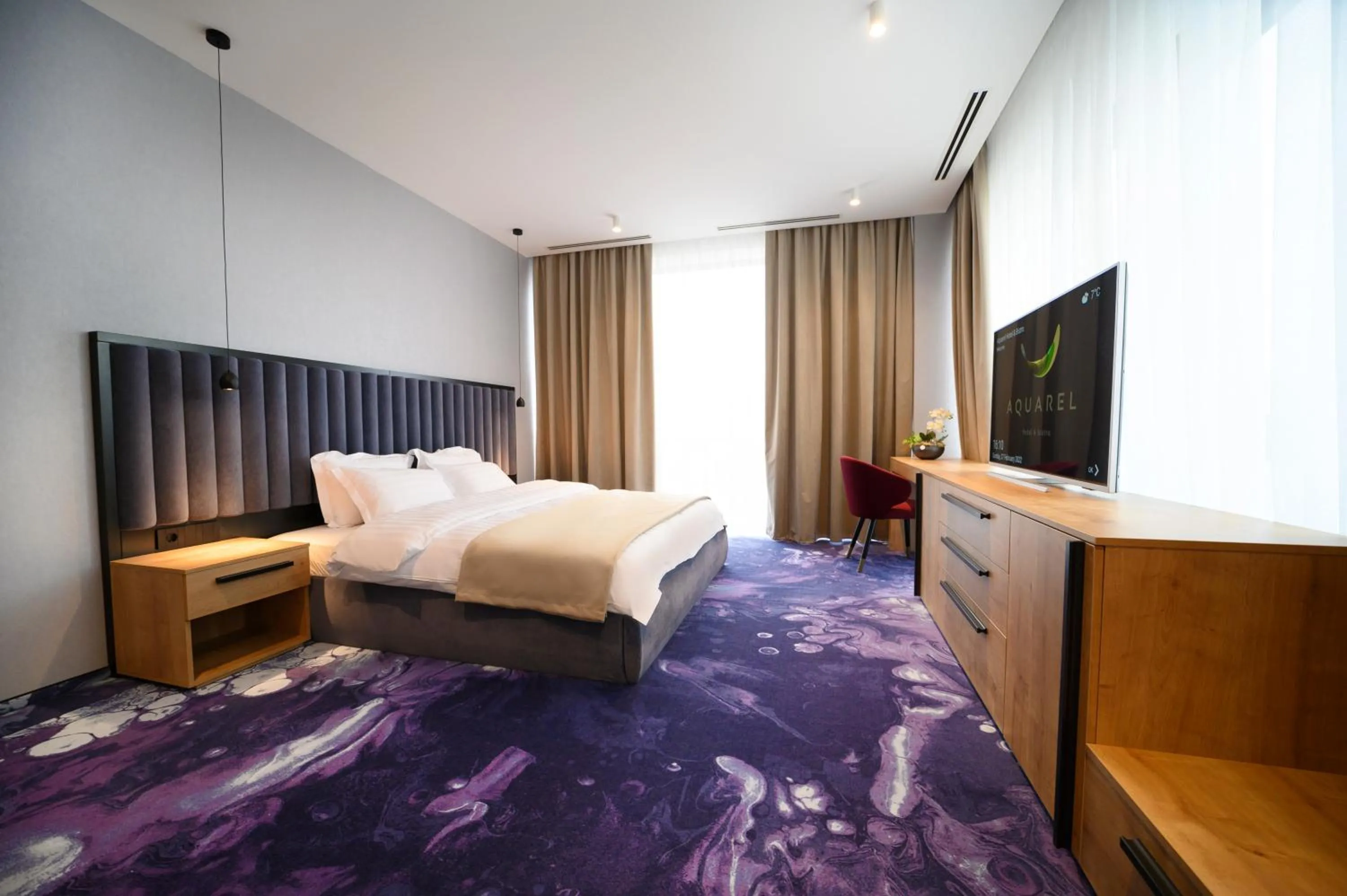 Photo of the whole room, Bed in Hotel Boutique Aquarel