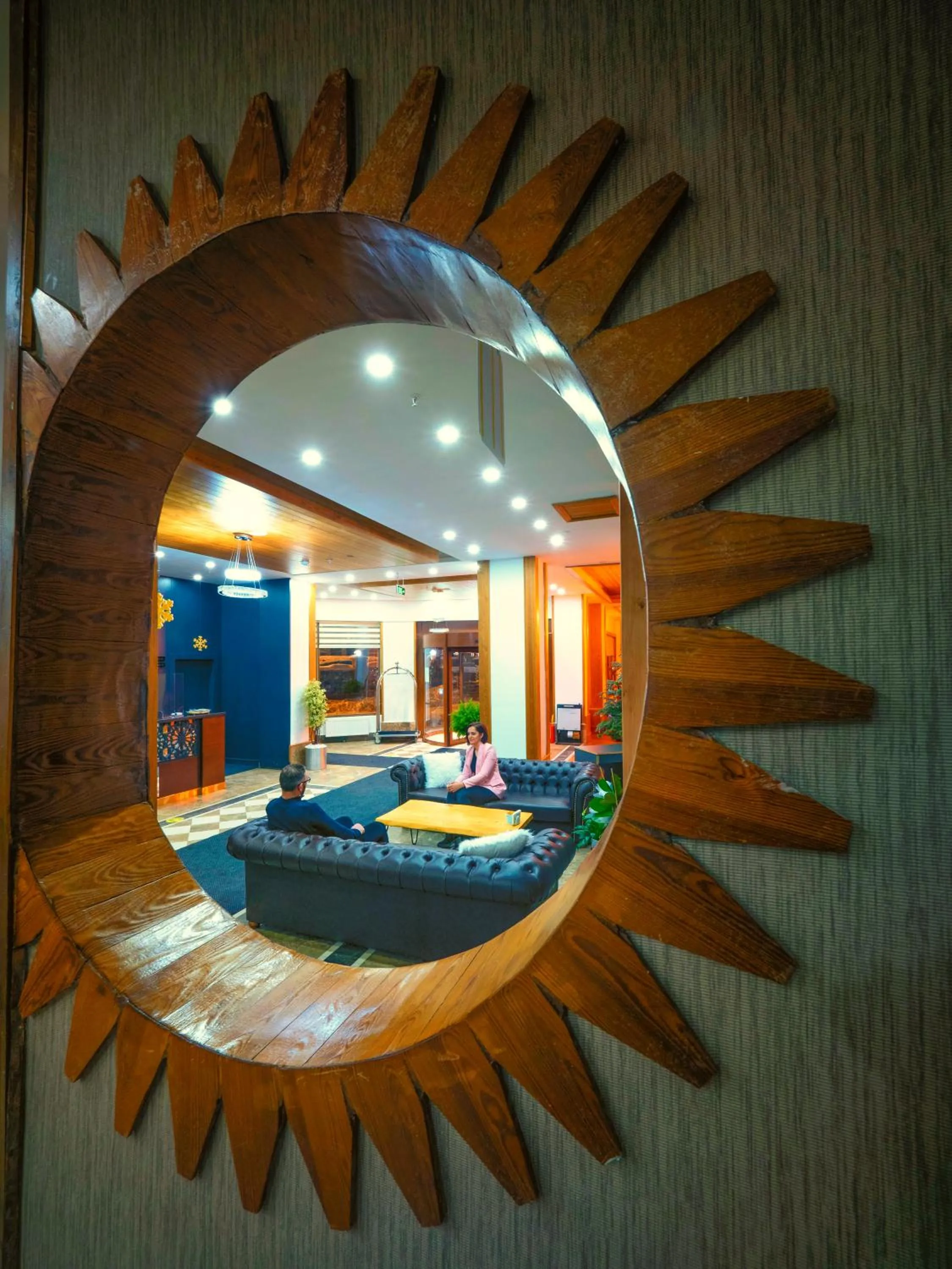 Lobby or reception, Bed in Balsoy Mountain Hotel