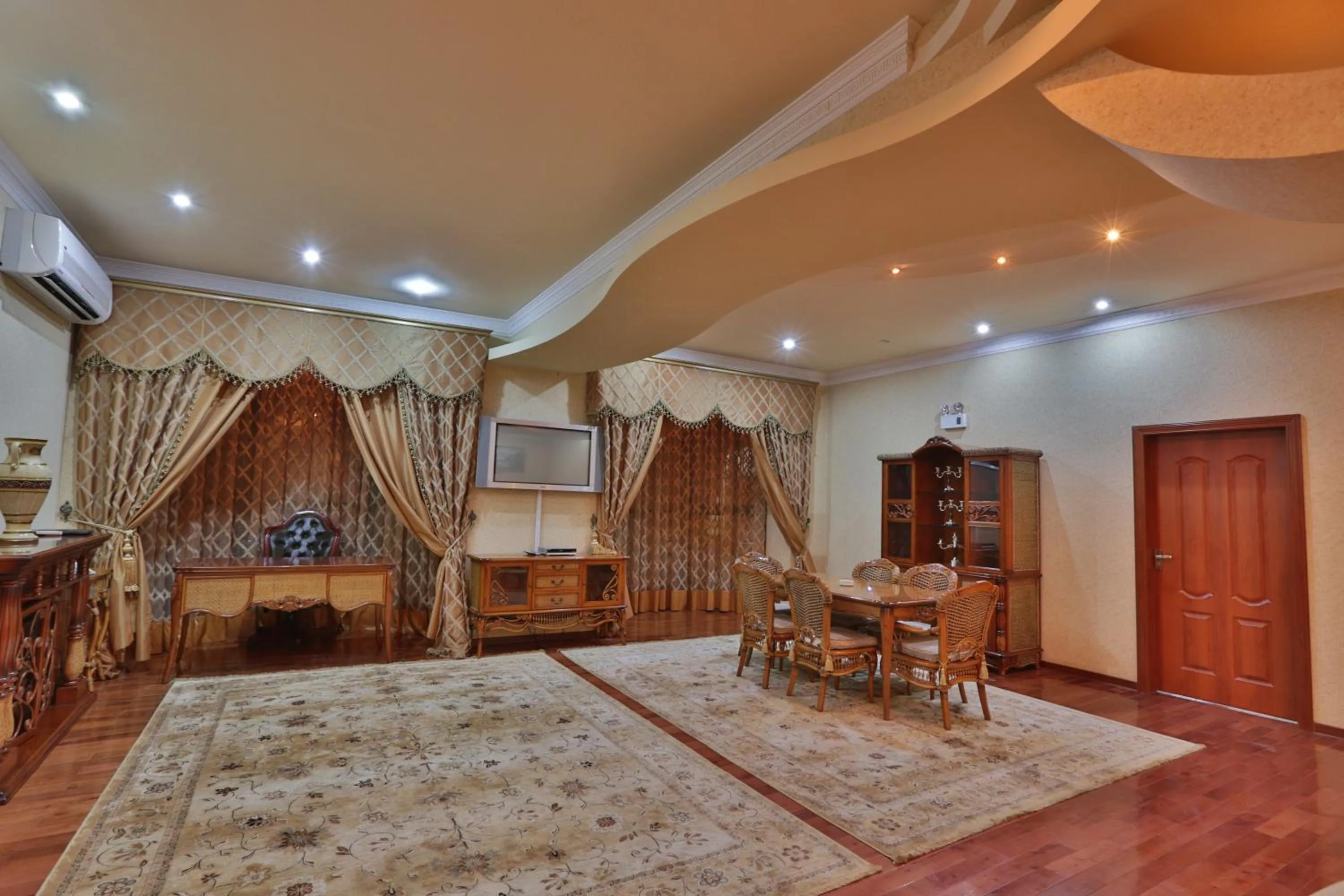 Bed in Asia Grand Hotel