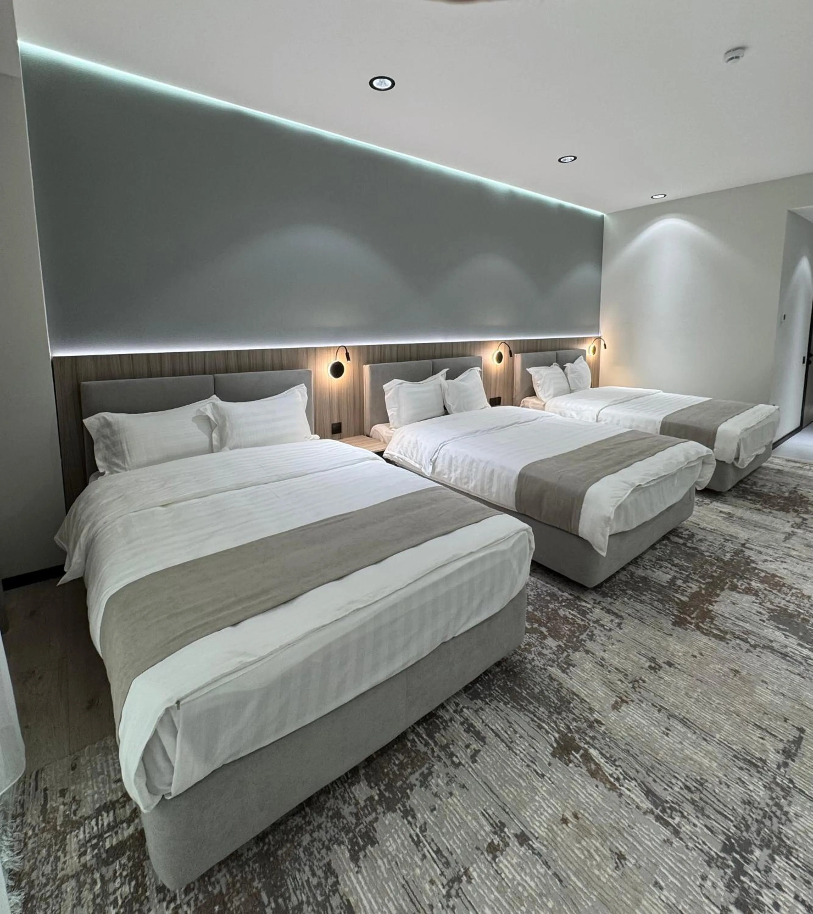 Bed in Asia Grand Hotel