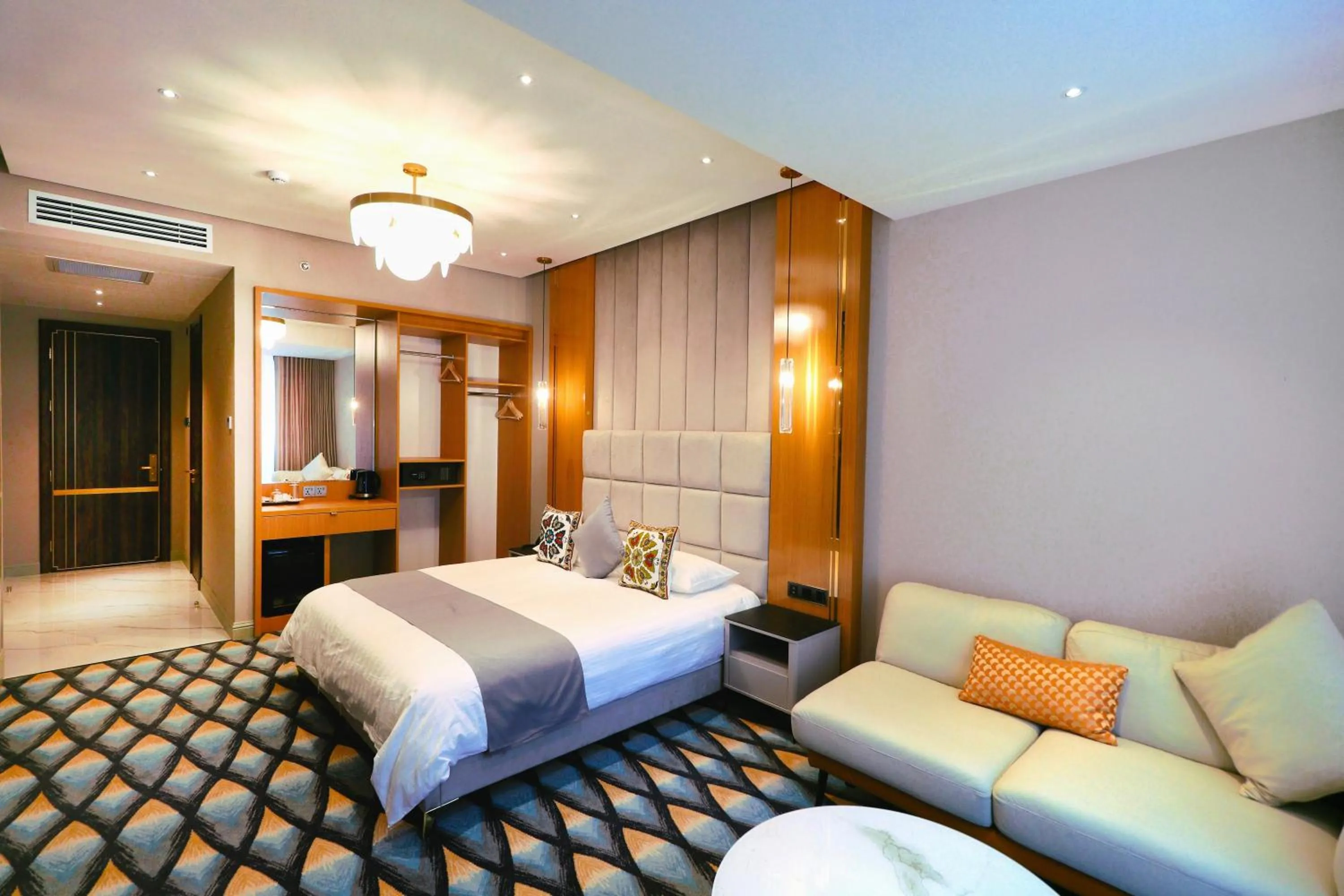 Bed in The Rumi Hotel & Residences