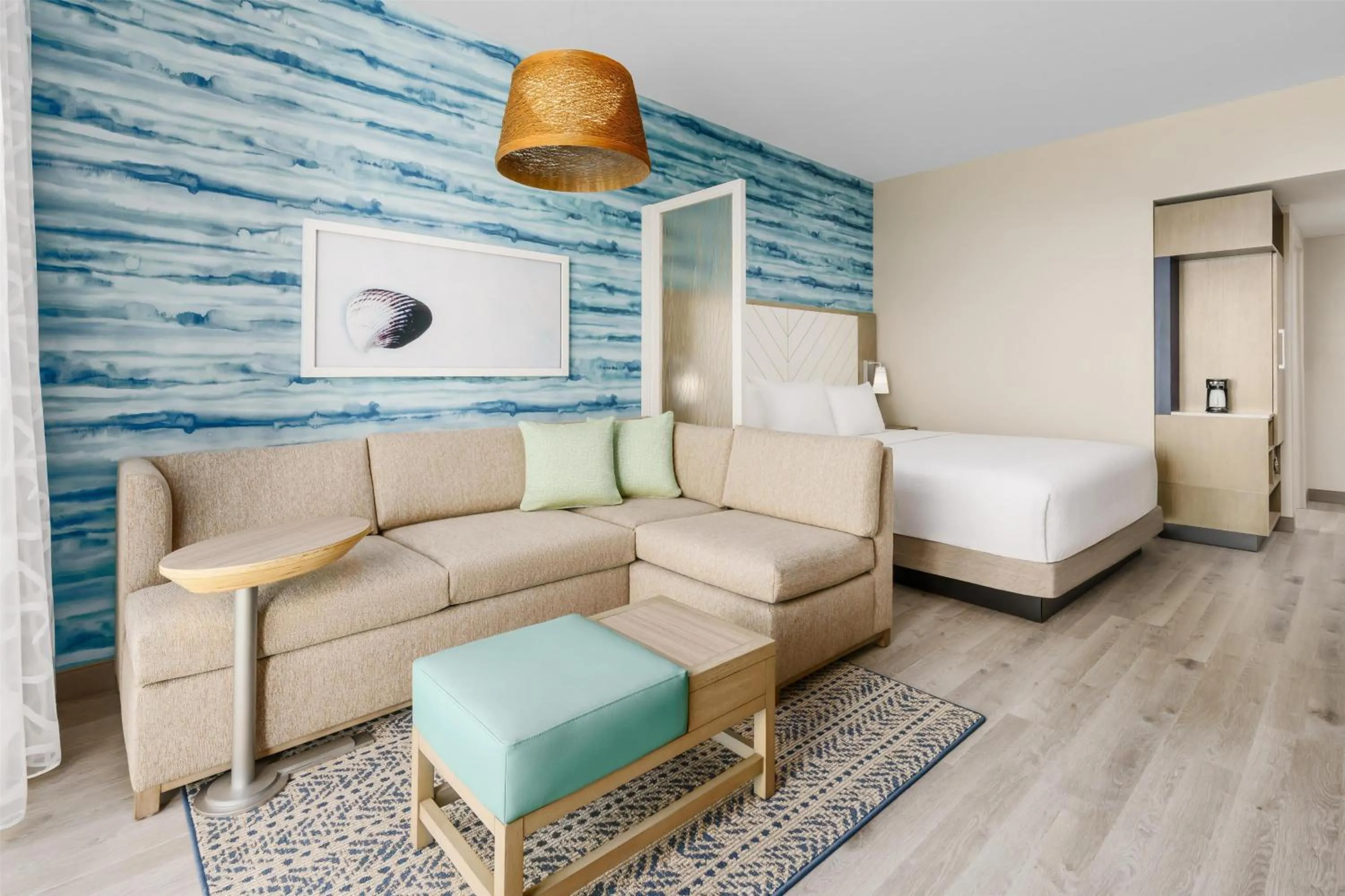 Bedroom, Bed in Hyatt Place Panama City Beach - Beachfront