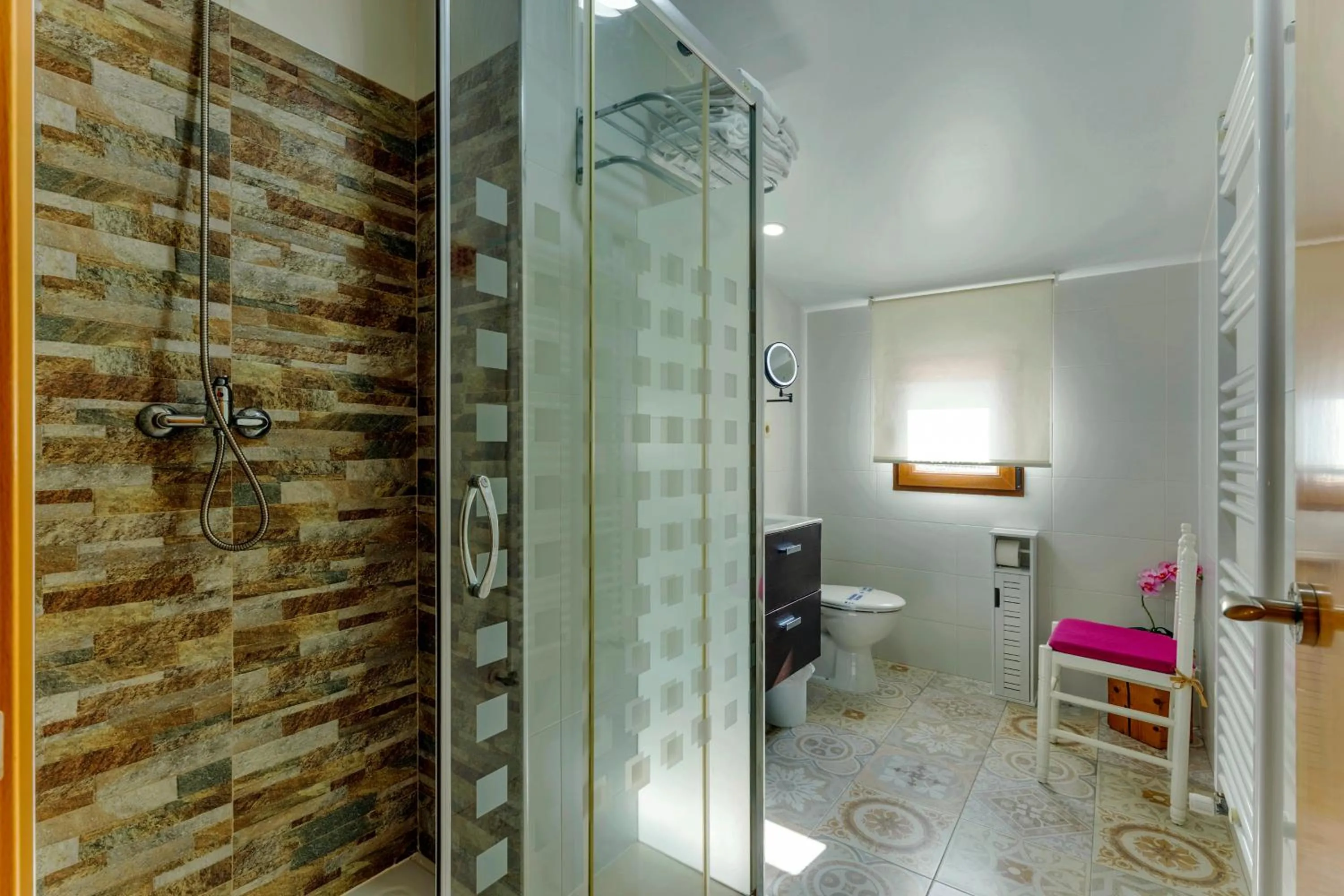 Double Room in Casa Rural Os Carballos