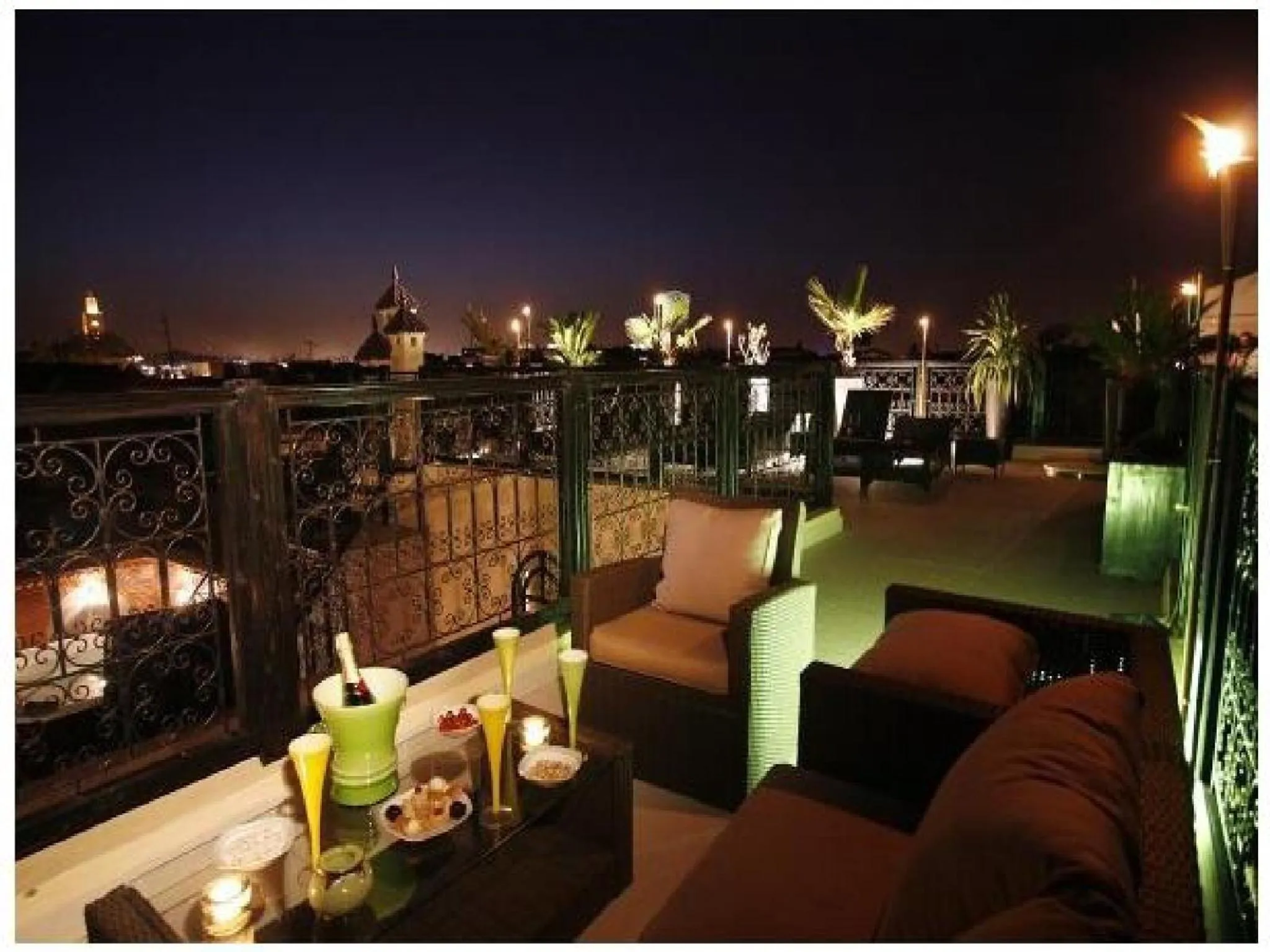 Patio in Riad Carllian