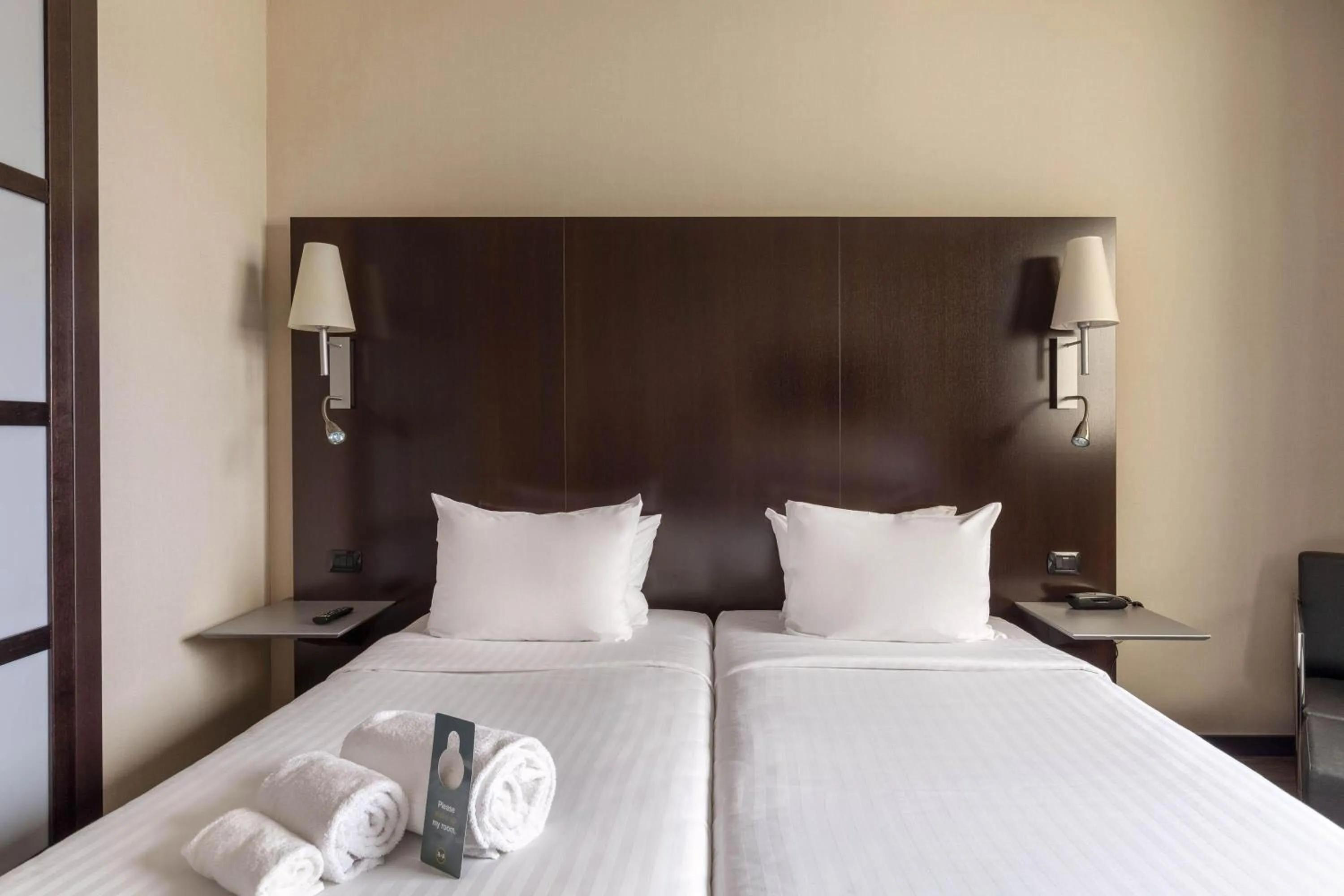 Photo of the whole room, Bed in B&B Hotel Arezzo