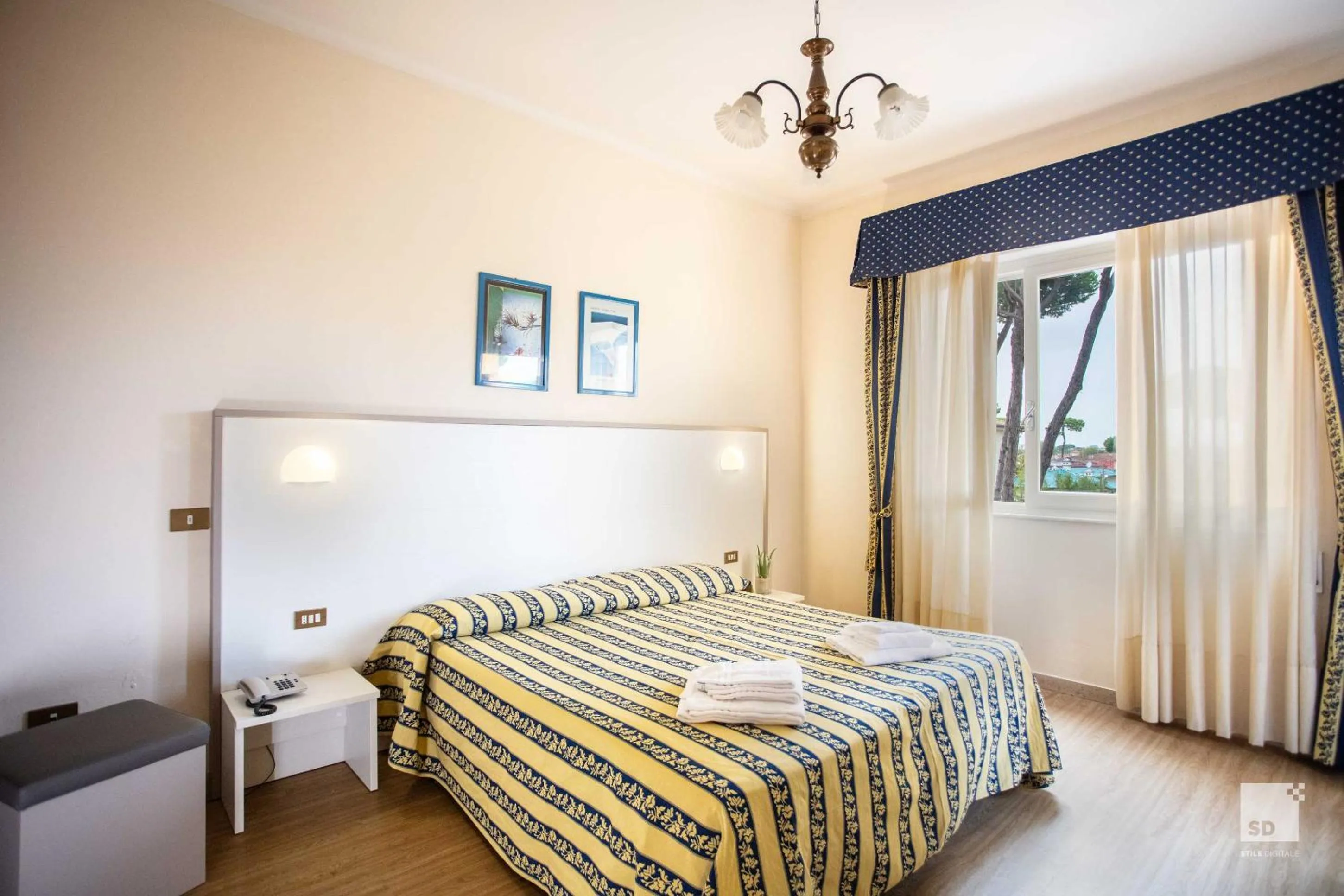 Bedroom, Bed in Hotel Venezia