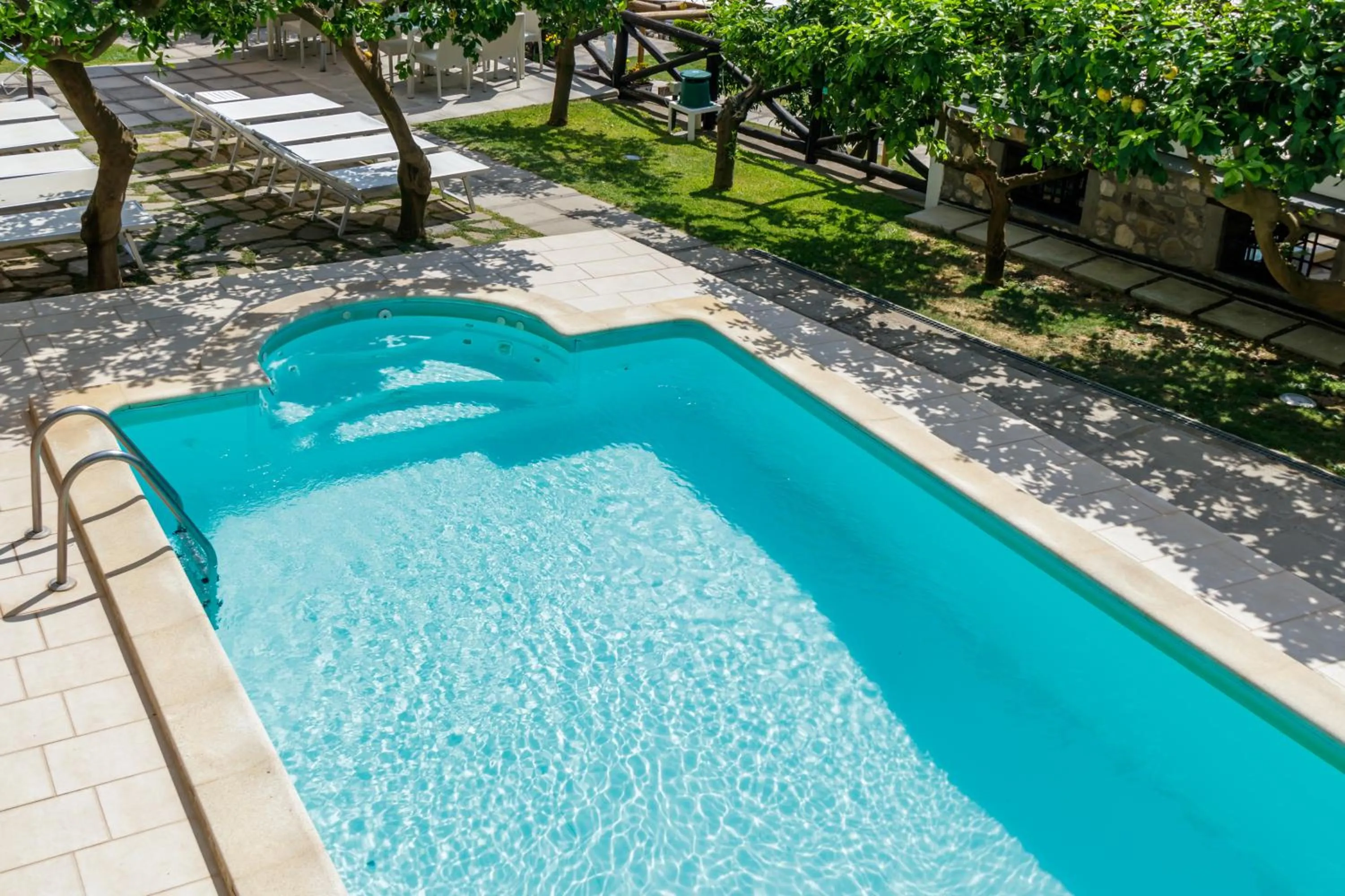 Pool view in Villarena Relais