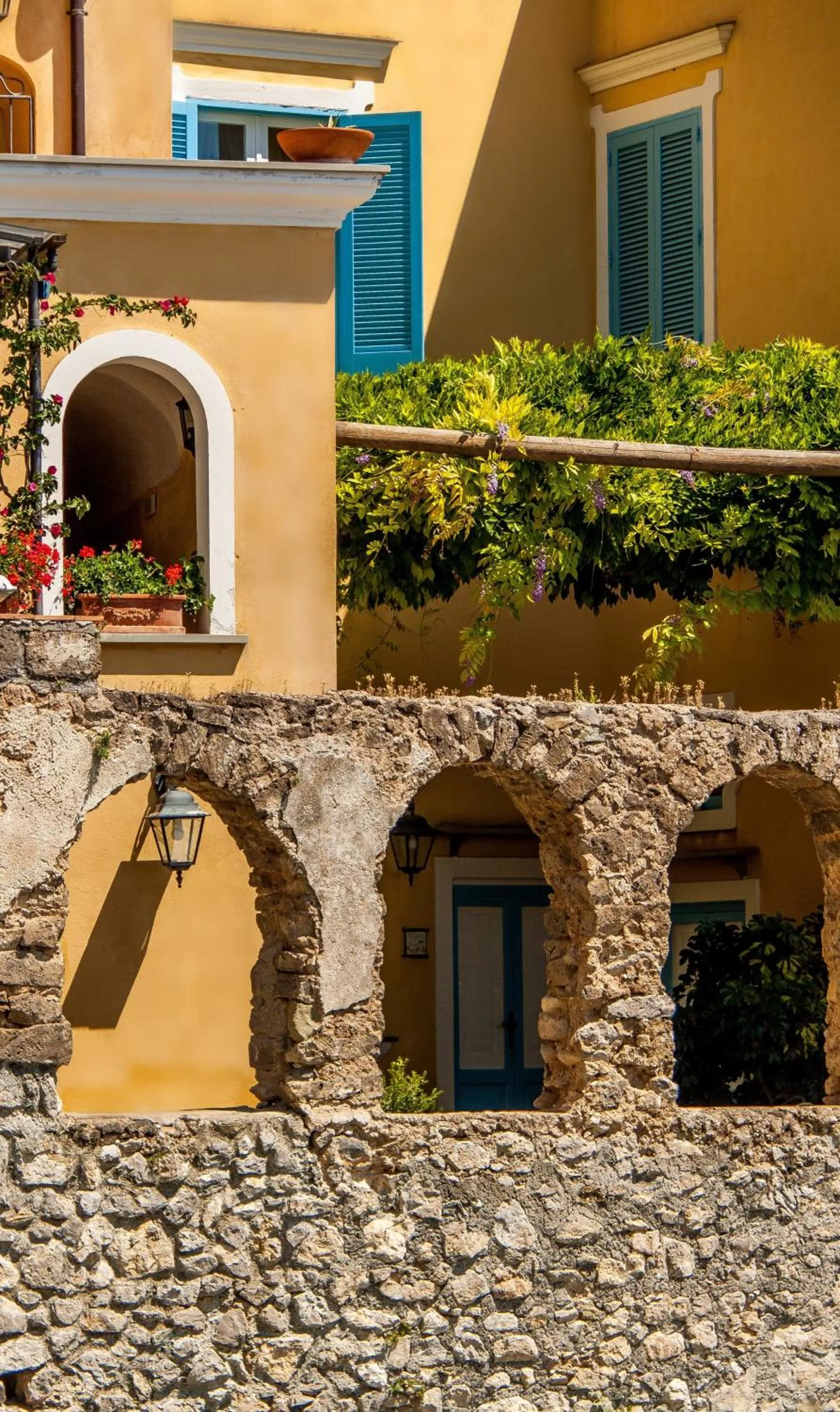 Facade/entrance in Villarena Relais