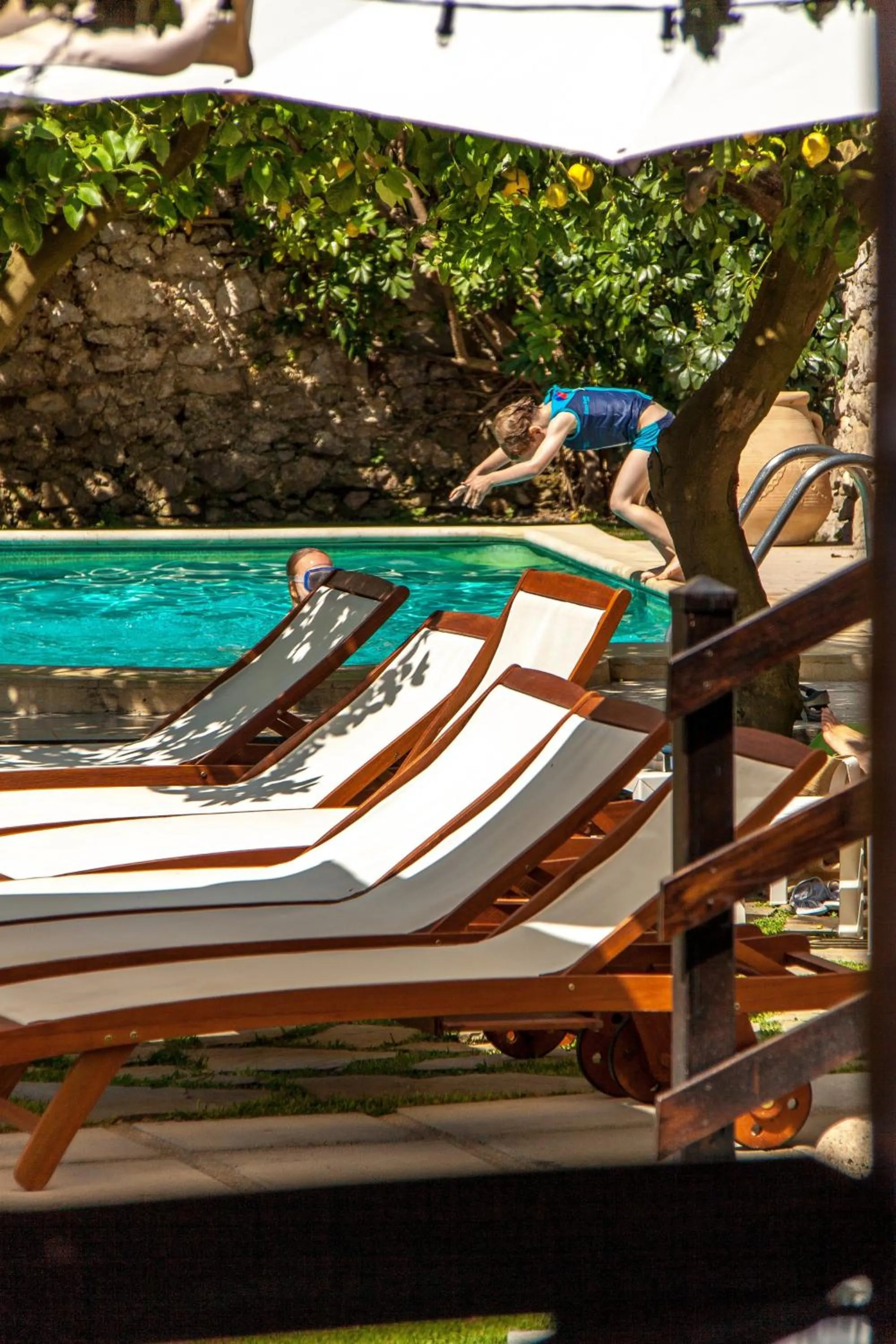 Swimming pool in Villarena Relais