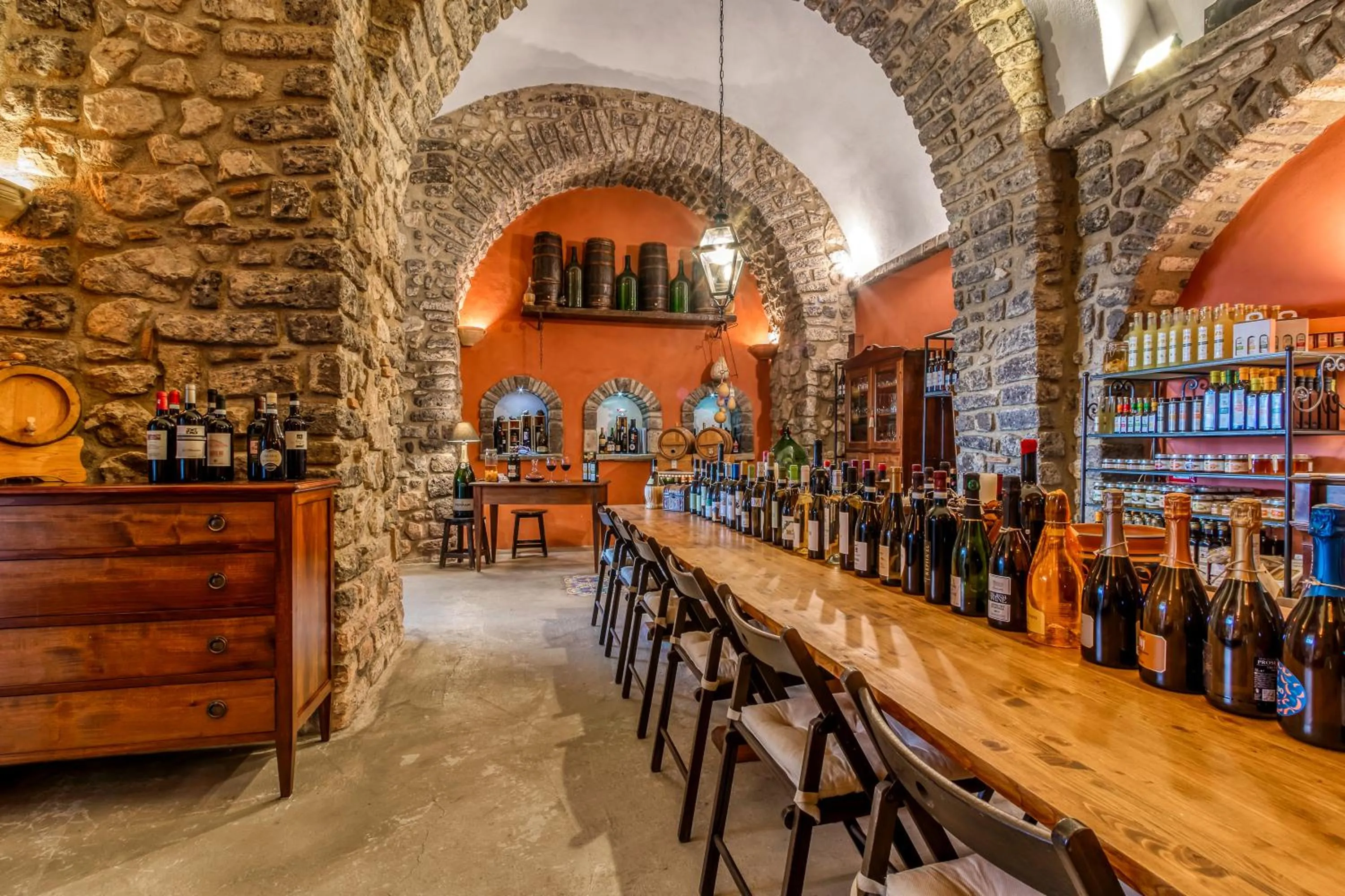 Alcoholic drinks in Villarena Relais