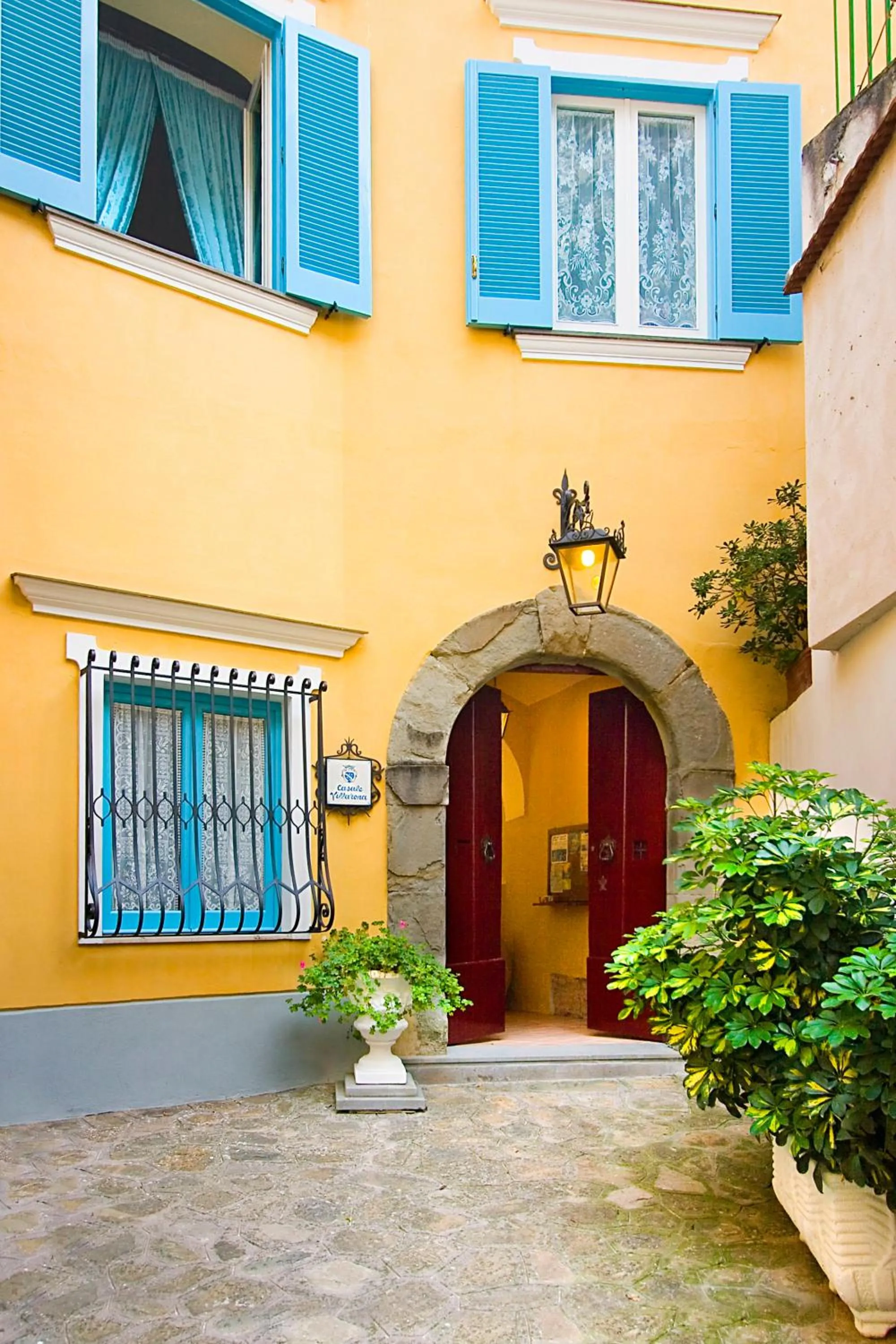 Facade/entrance in Villarena Relais