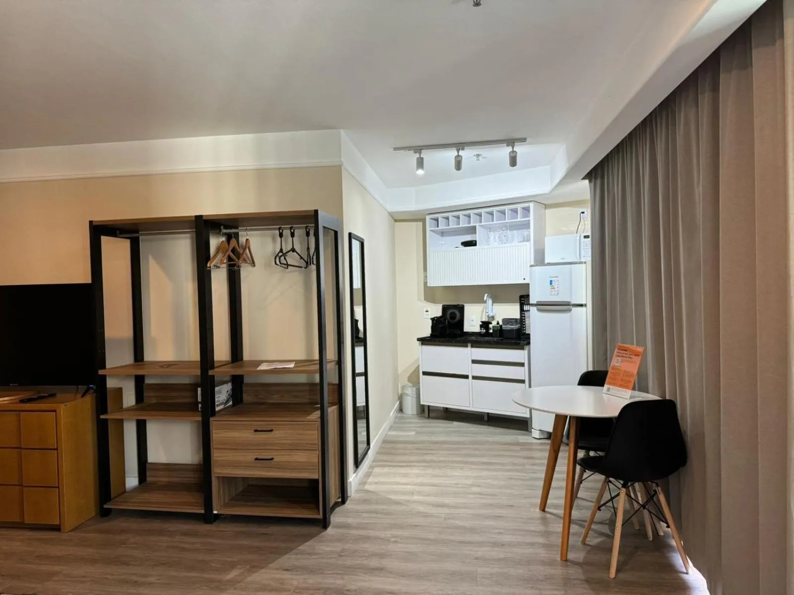 Kitchen or kitchenette in Xtay Privilege Botafogo - Apartamentos a 6min da praia e próximo a Copacabana