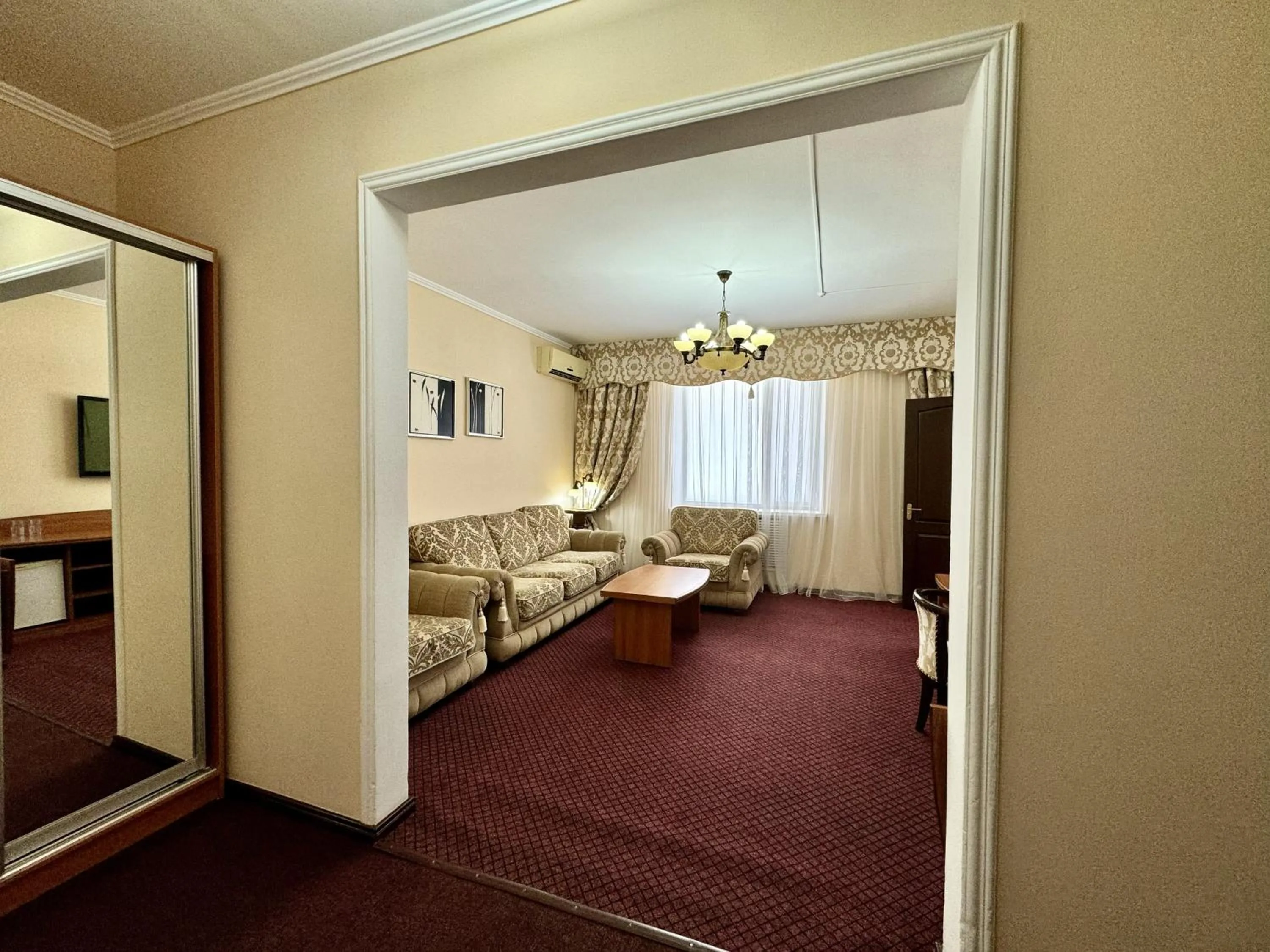 TV and multimedia, Bed in Hotel Zhambyl
