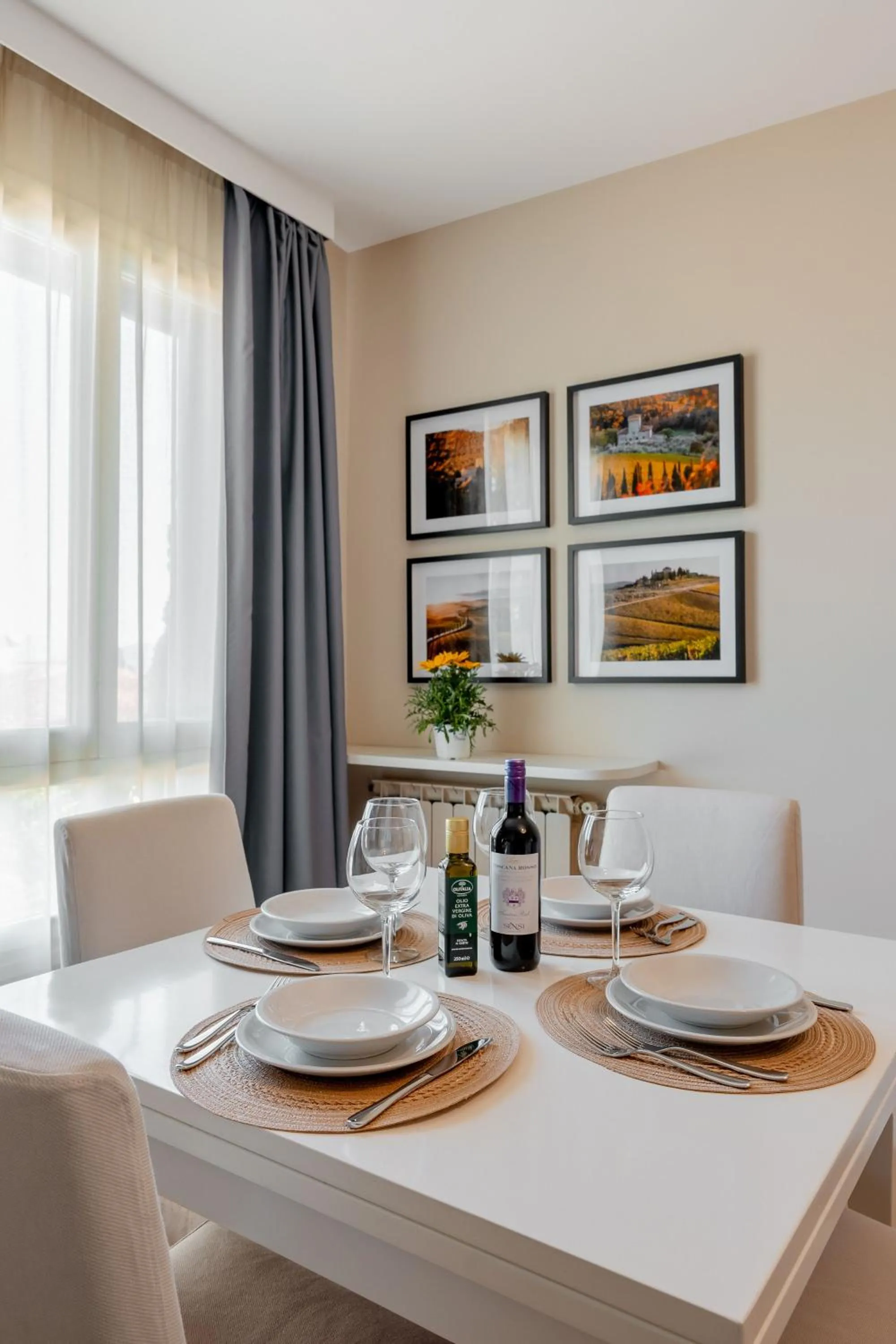 Dining area in Residence Poggio Golf Chianti Firenze