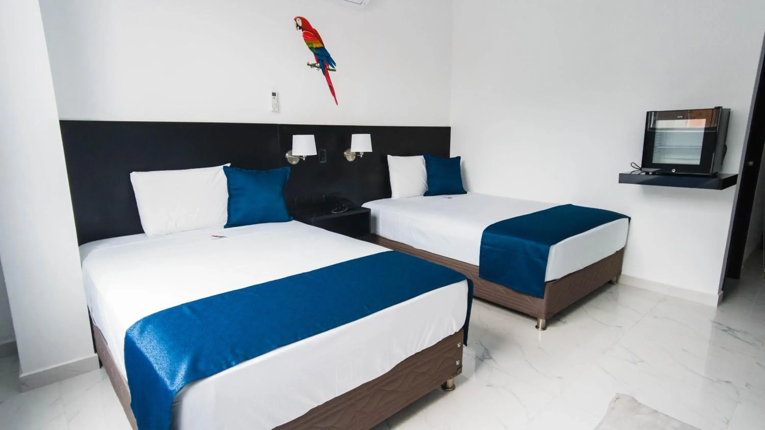 Standard Twin Room with Sofa in Hotel Boutique Papagayo Standard Twin Room with Sofa in Hotel Boutique Papagayo