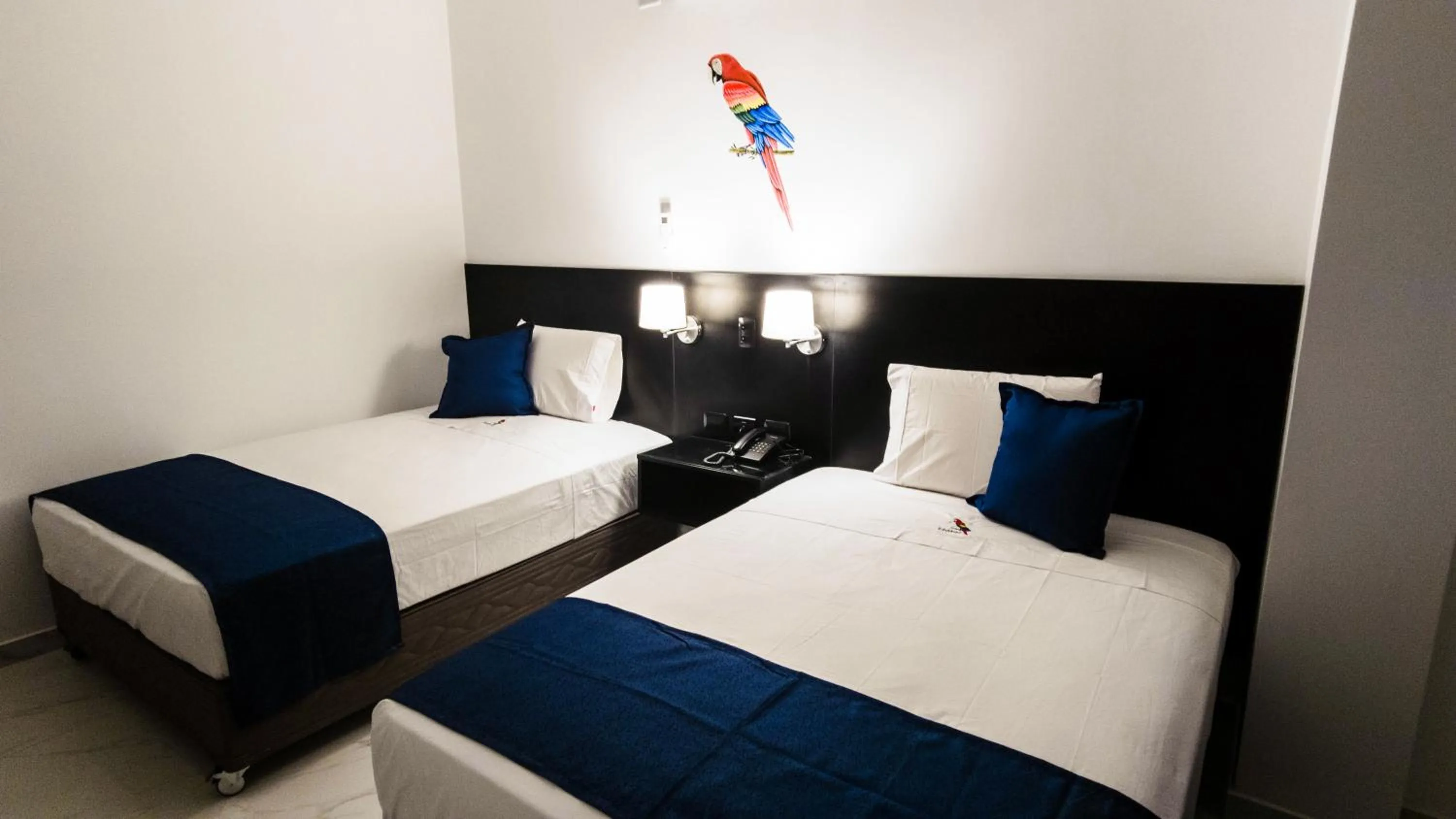 Bedroom, Bed in Hotel Boutique Papagayo