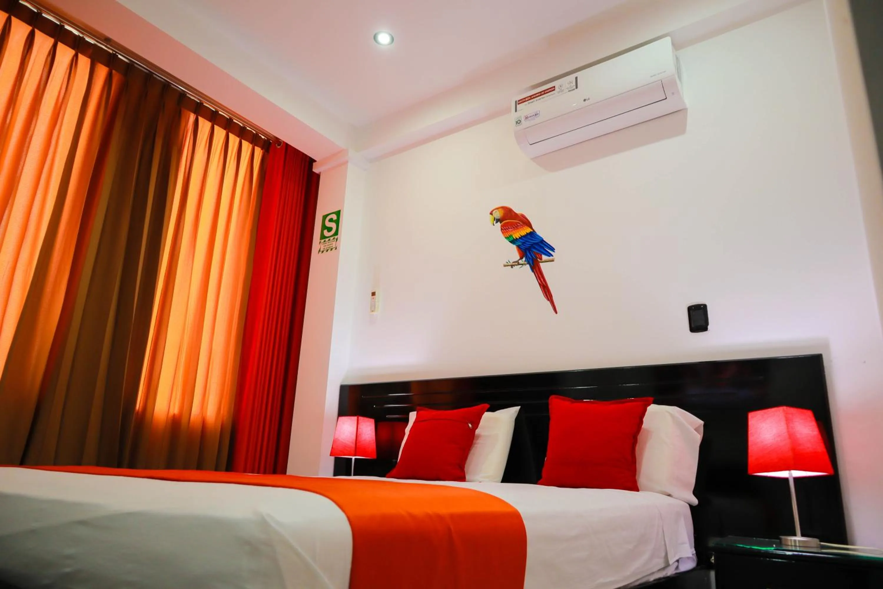 Bed in Hotel Boutique Papagayo