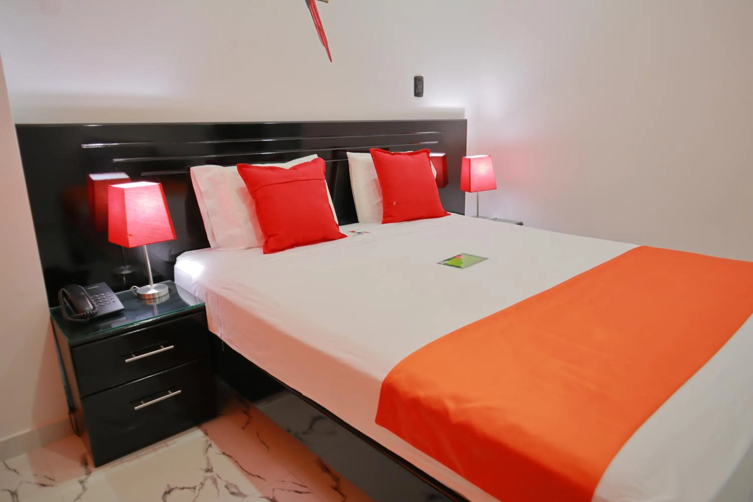 Bed in Hotel Boutique Papagayo